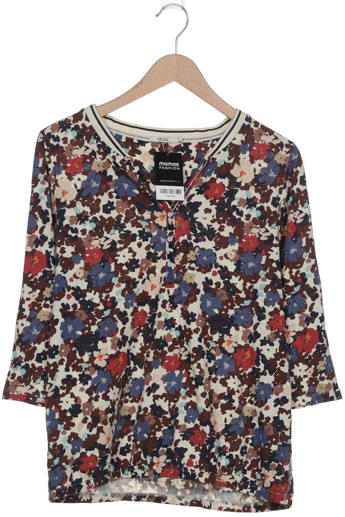 

Cecil Damen Langarmshirt, mehrfarbig, Gr. 42