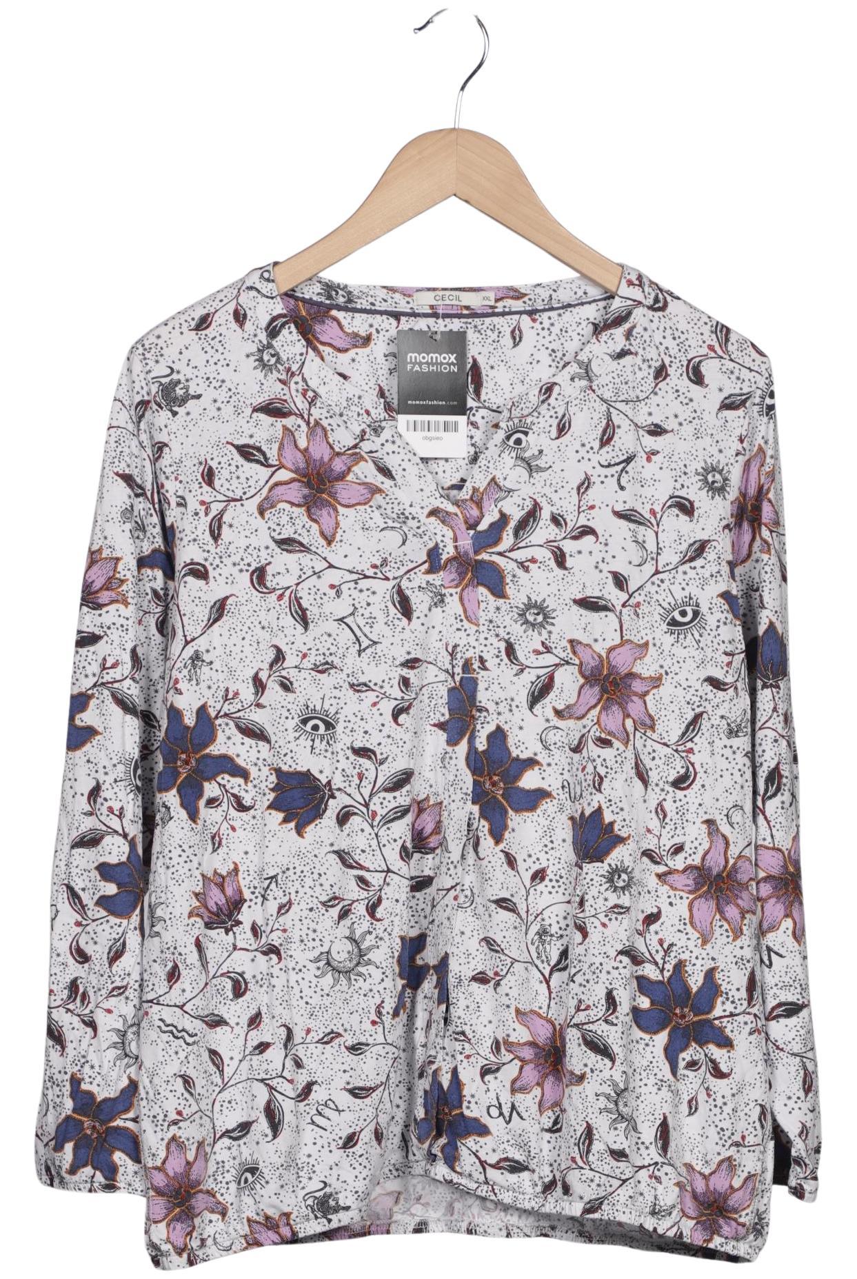 

Cecil Damen Langarmshirt, weiß, Gr. 46