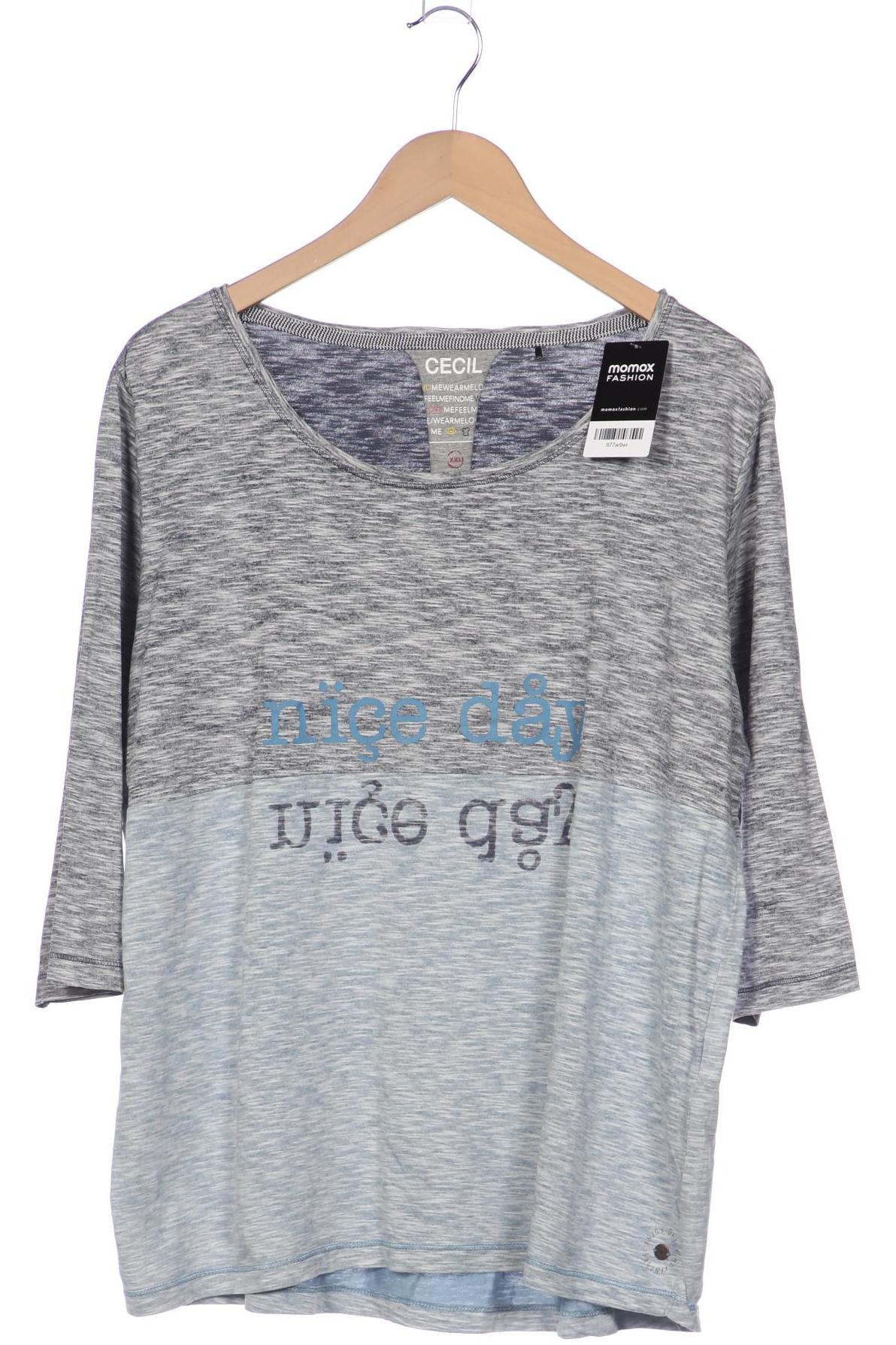 

CECIL Damen Langarmshirt, grau