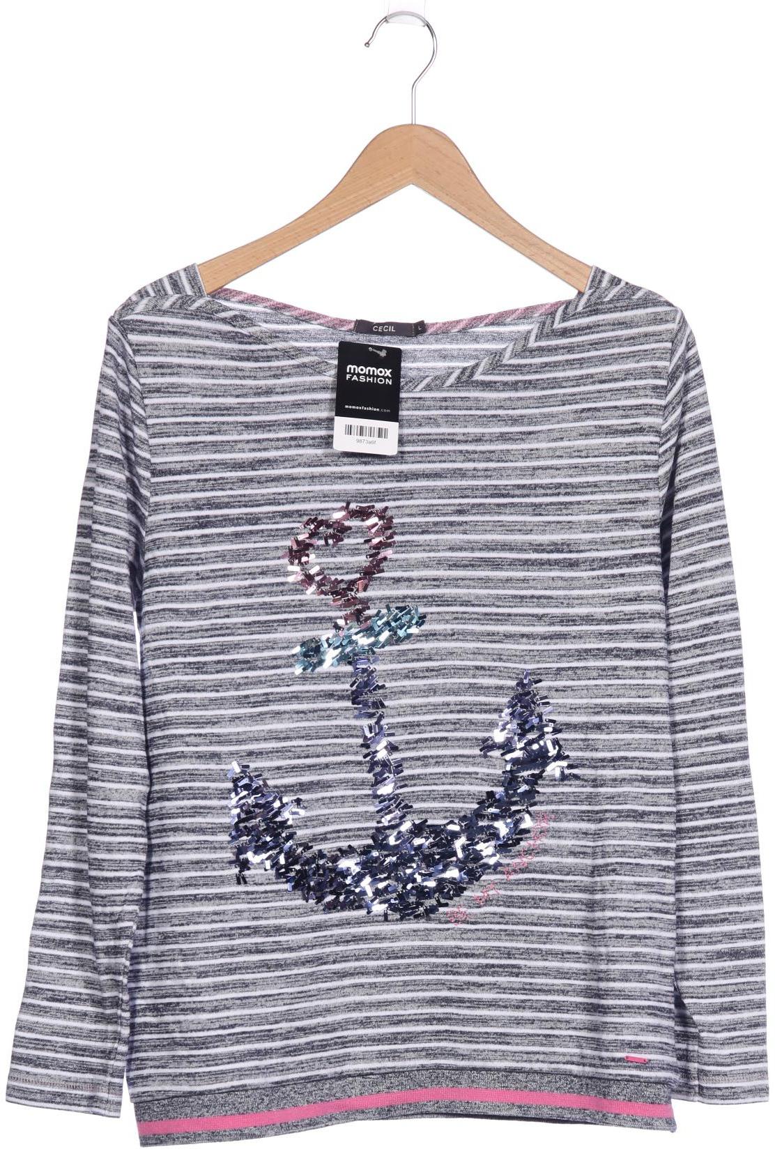 

CECIL Damen Langarmshirt, marineblau