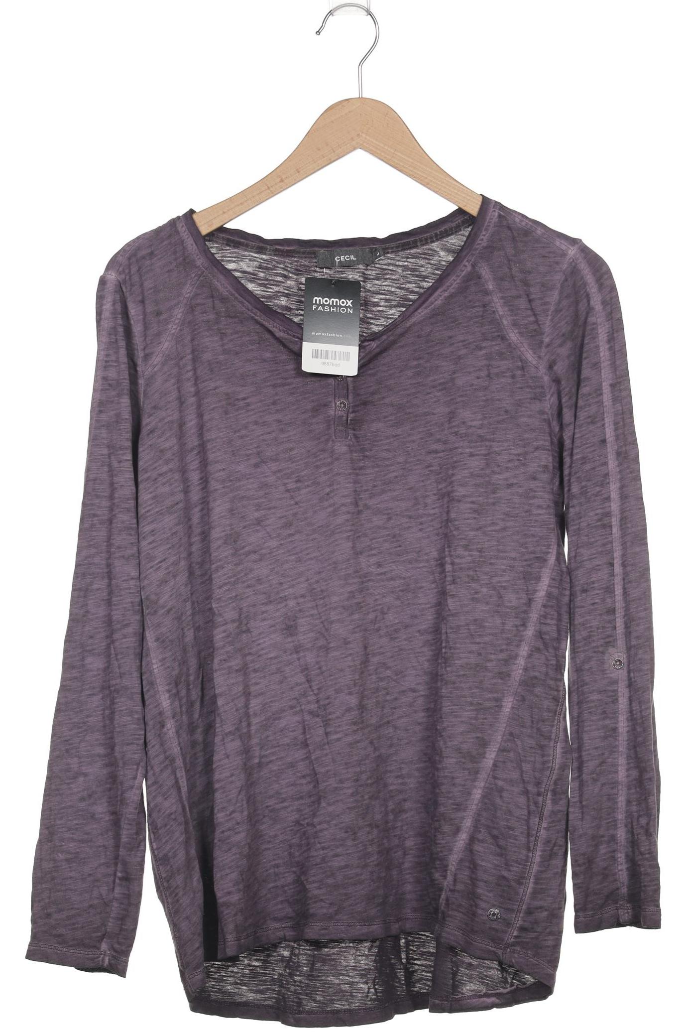 

Cecil Damen Langarmshirt, flieder, Gr. 42