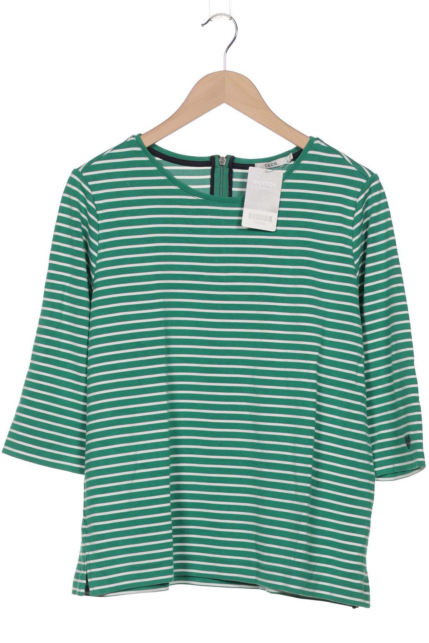 

Cecil Damen Langarmshirt, grün, Gr. 42