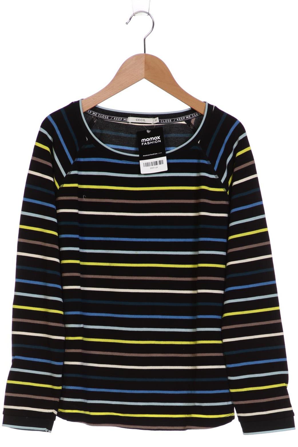 

Cecil Damen Langarmshirt, schwarz, Gr. 38