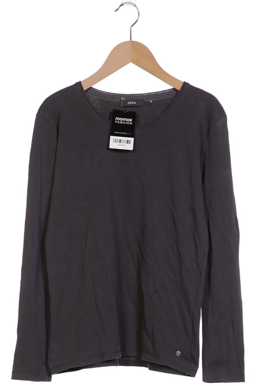 

Cecil Damen Langarmshirt, grau, Gr. 38