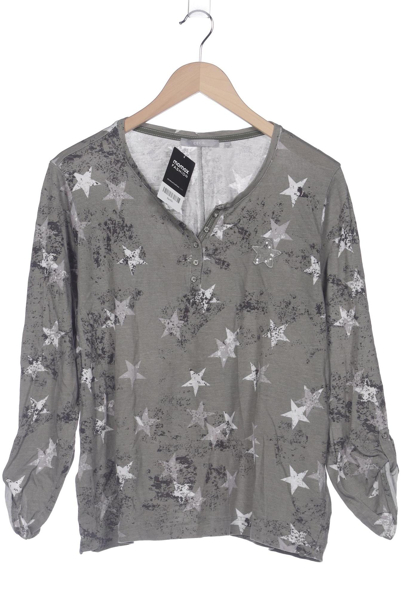 

Cecil Damen Langarmshirt, grün, Gr. 46