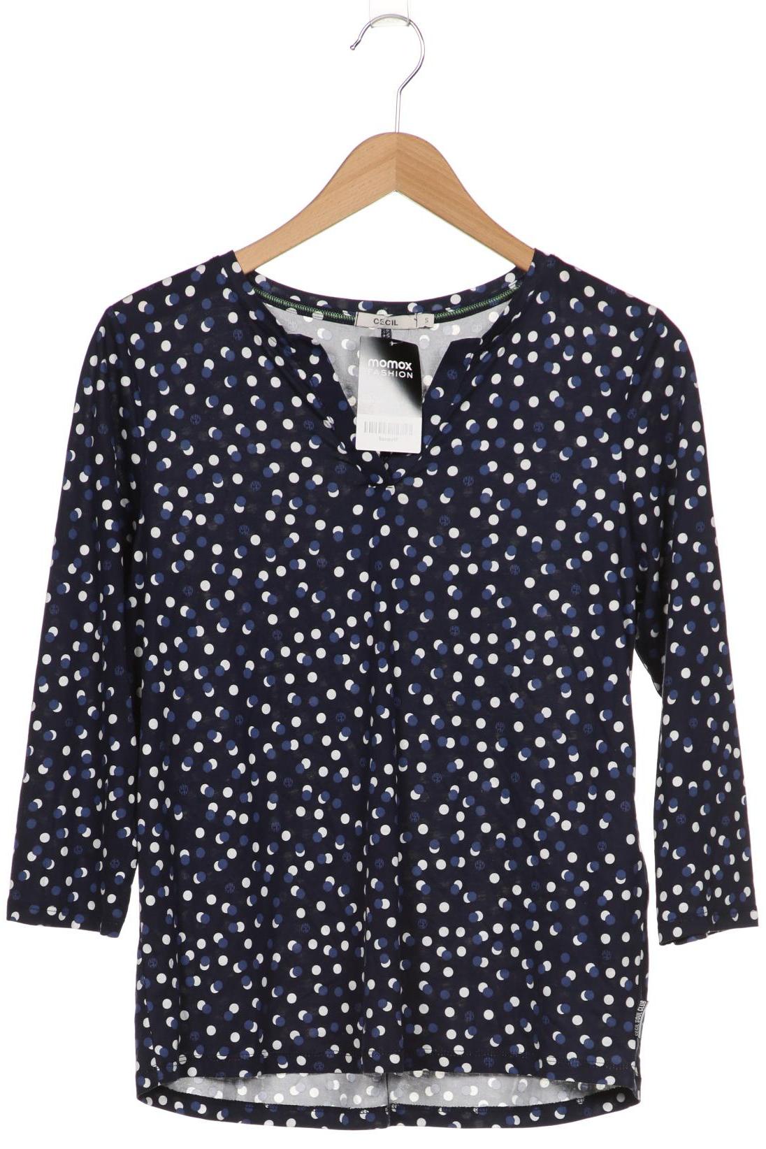 

CECIL Damen Langarmshirt, marineblau