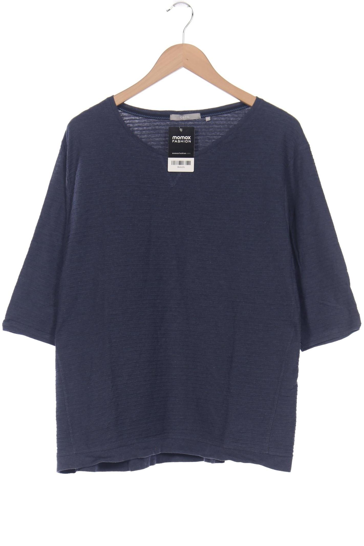 

Cecil Damen Langarmshirt, marineblau, Gr. 46