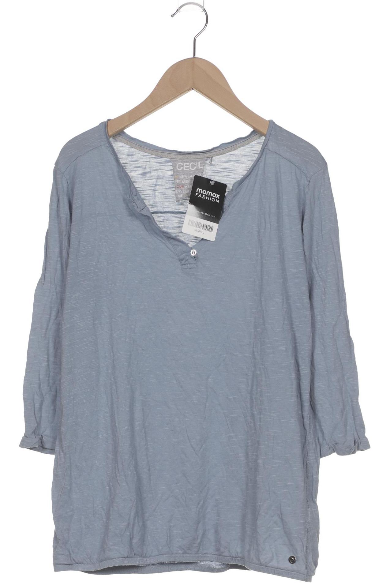 

Cecil Damen Langarmshirt, hellblau, Gr. 44