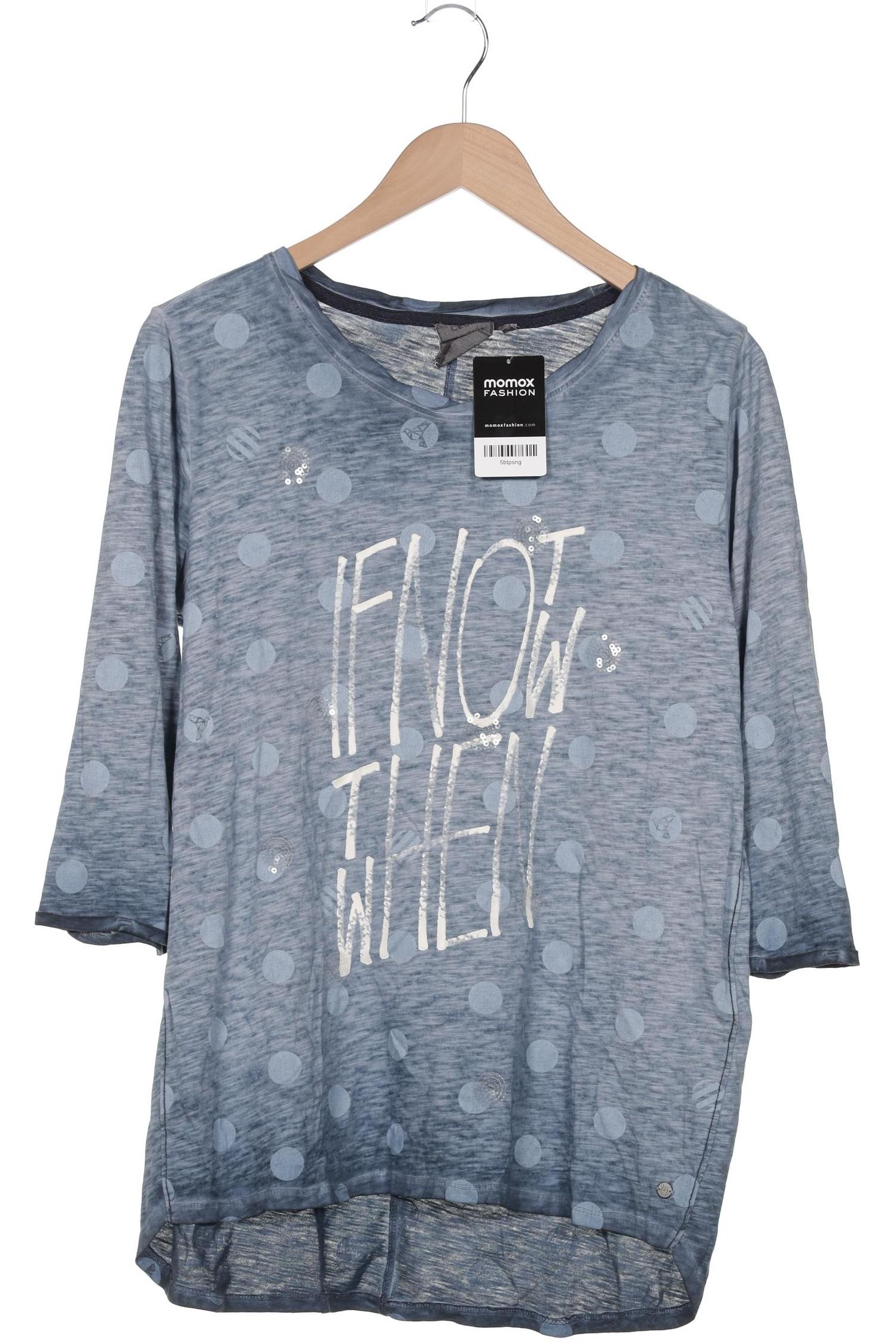 

Cecil Damen Langarmshirt, blau, Gr. 42