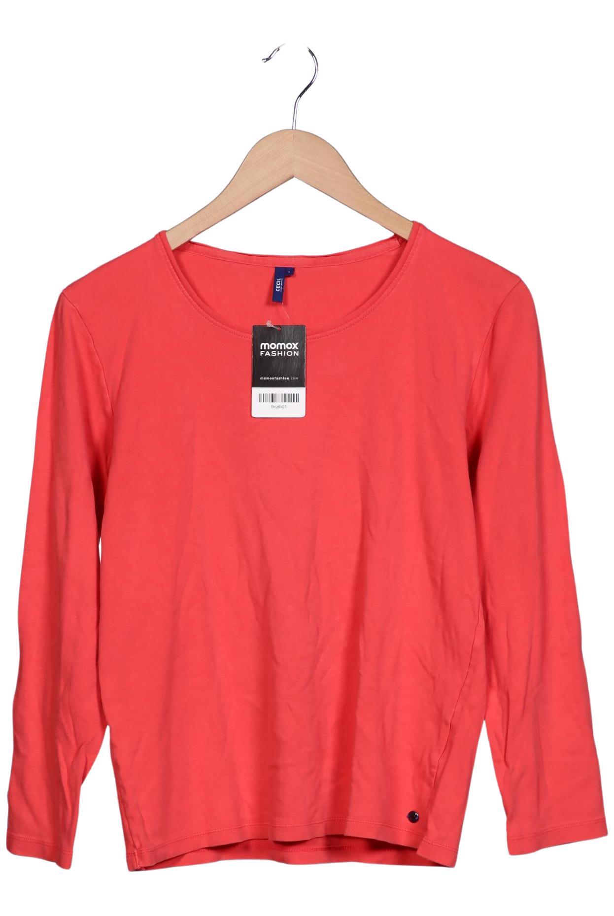 

Cecil Damen Langarmshirt, rot, Gr. 42