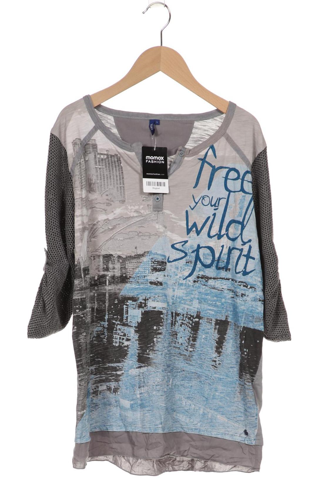 

CECIL Damen Langarmshirt, grau