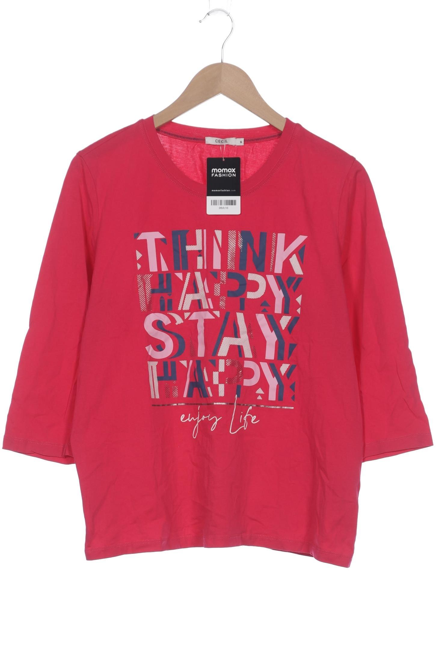 

Cecil Damen Langarmshirt, pink, Gr. 38