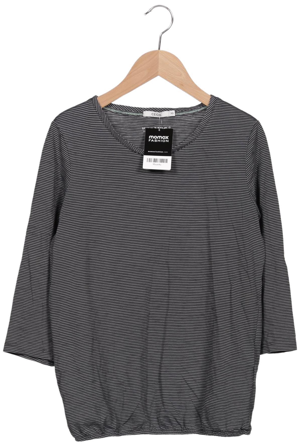 

Cecil Damen Langarmshirt, schwarz, Gr. 34