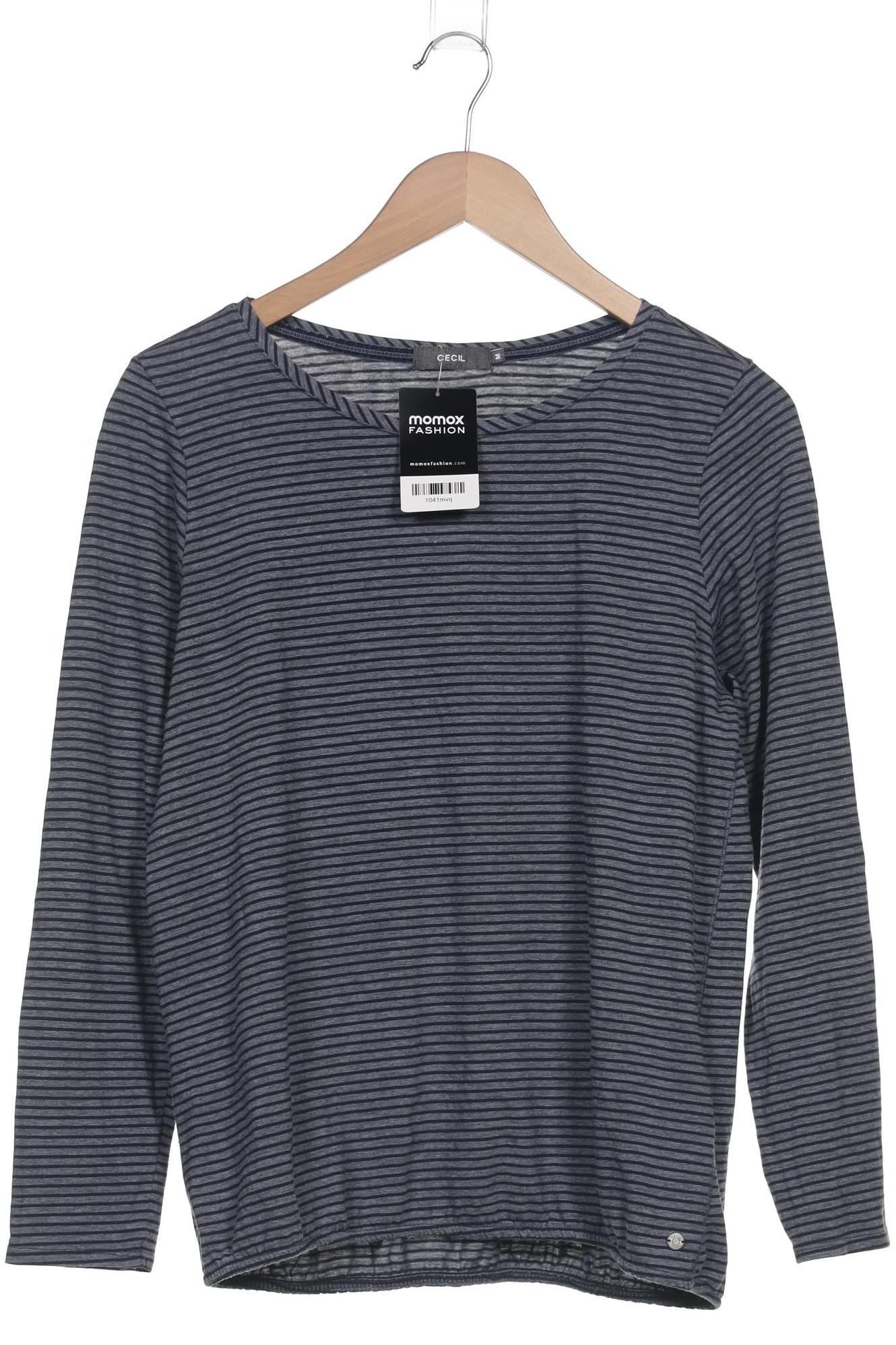 

Cecil Damen Langarmshirt, blau, Gr. 38