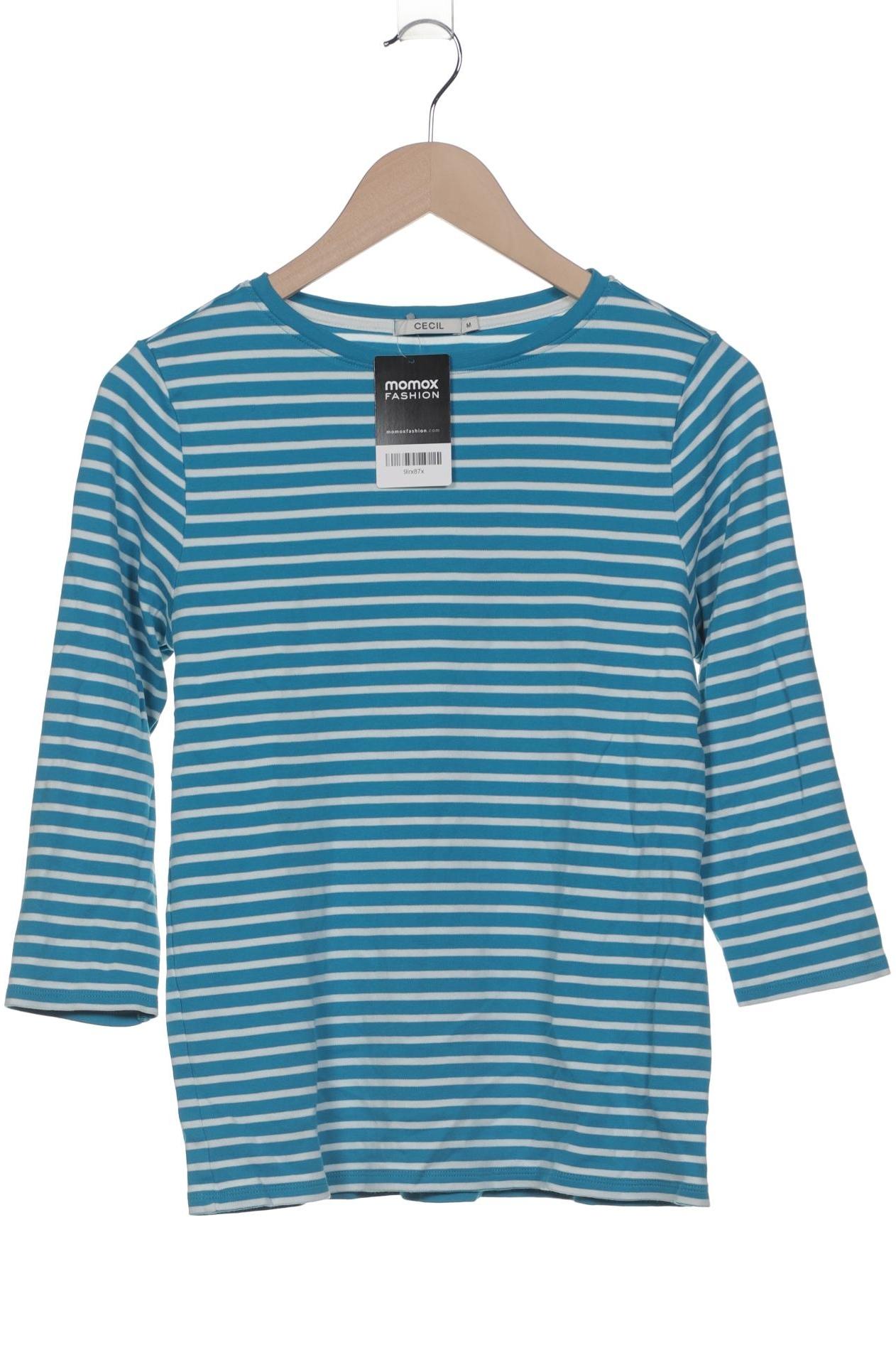 

Cecil Damen Langarmshirt, blau, Gr. 38