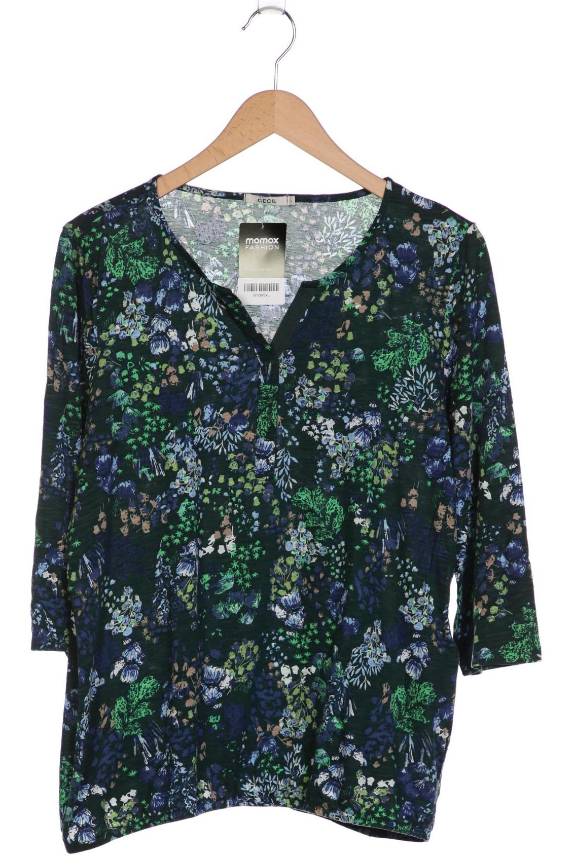 

Cecil Damen Langarmshirt, grün, Gr. 42