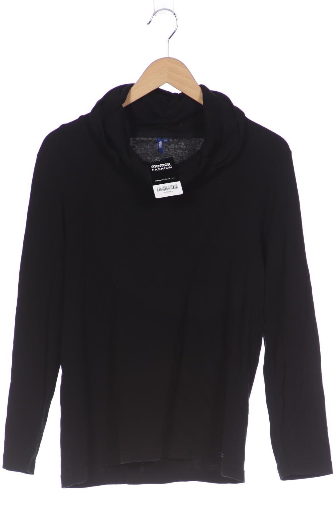 

CECIL Damen Langarmshirt, schwarz