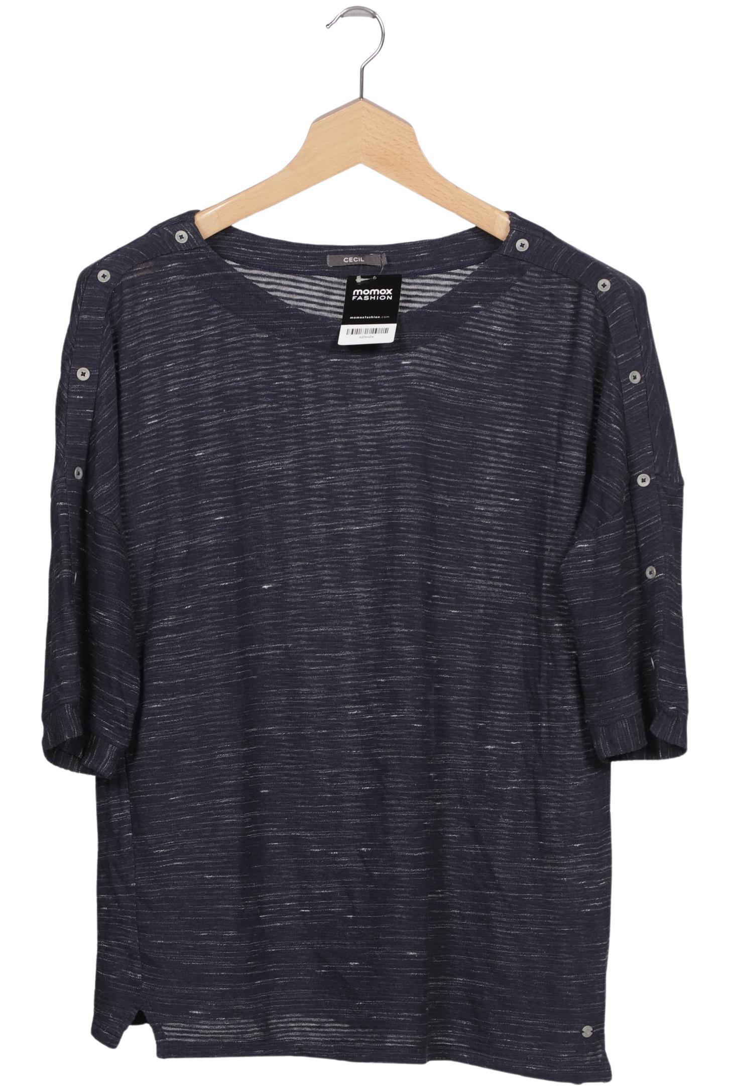 

Cecil Damen Langarmshirt, marineblau, Gr. 44