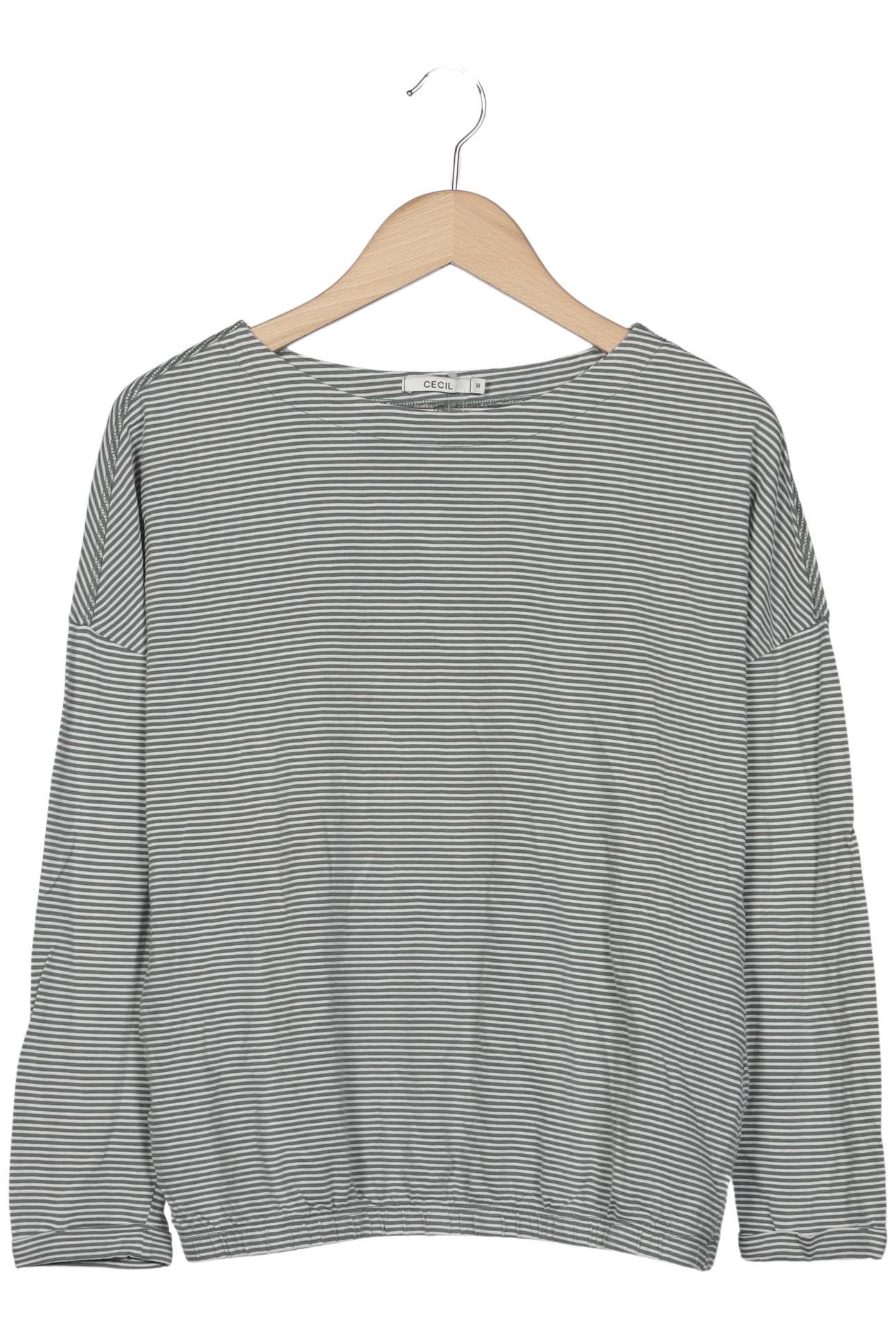 

Cecil Damen Langarmshirt, grau, Gr. 38