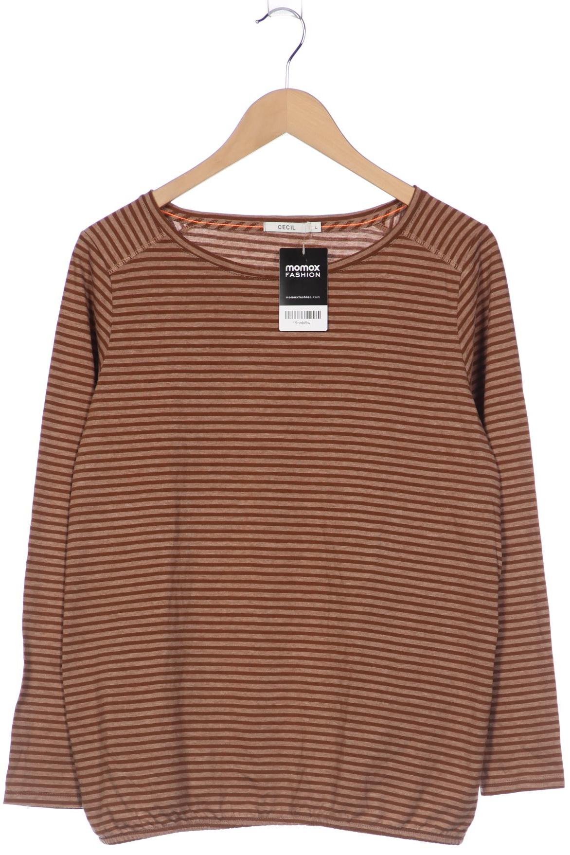 

CECIL Damen Langarmshirt, braun