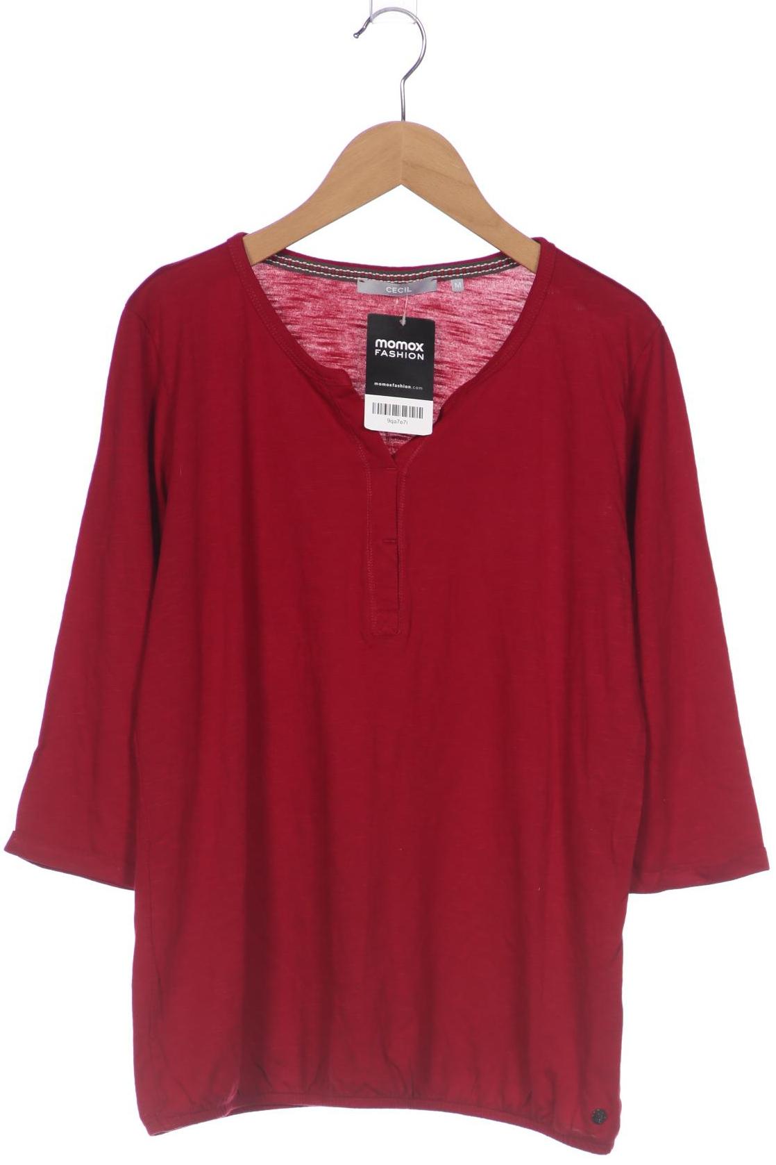 

Cecil Damen Langarmshirt, bordeaux, Gr. 38