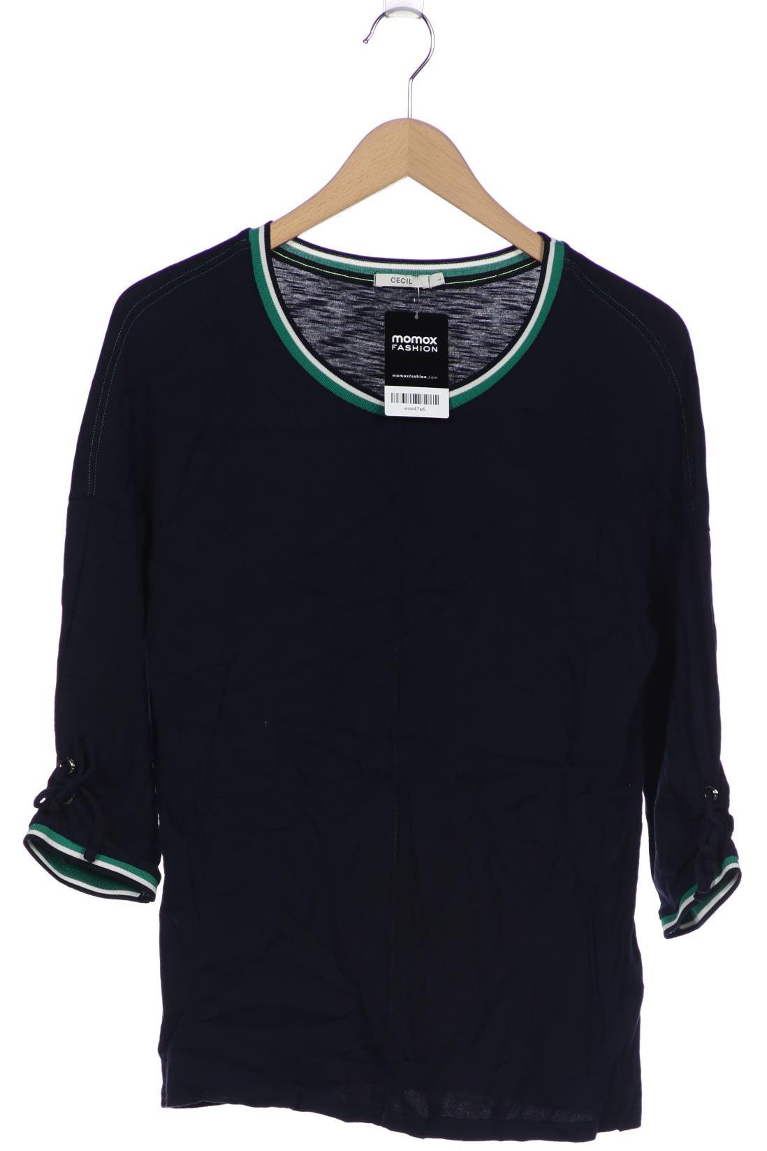 

CECIL Damen Langarmshirt, marineblau
