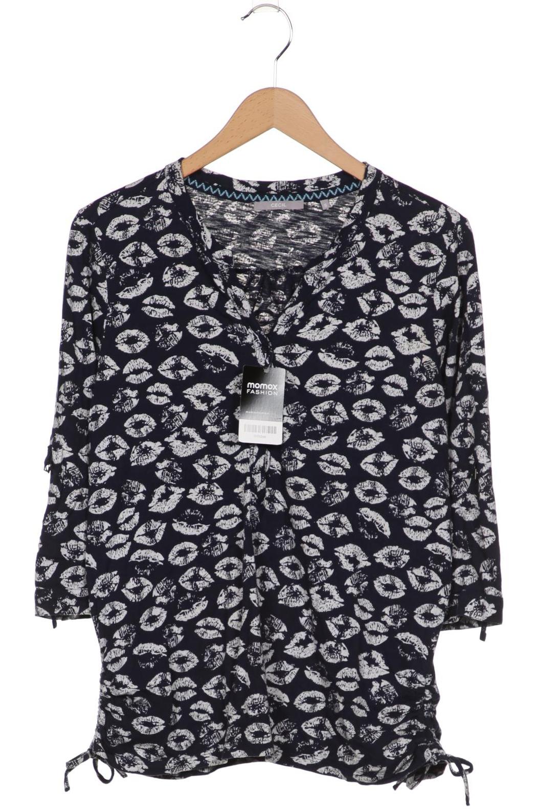 

CECIL Damen Langarmshirt, marineblau