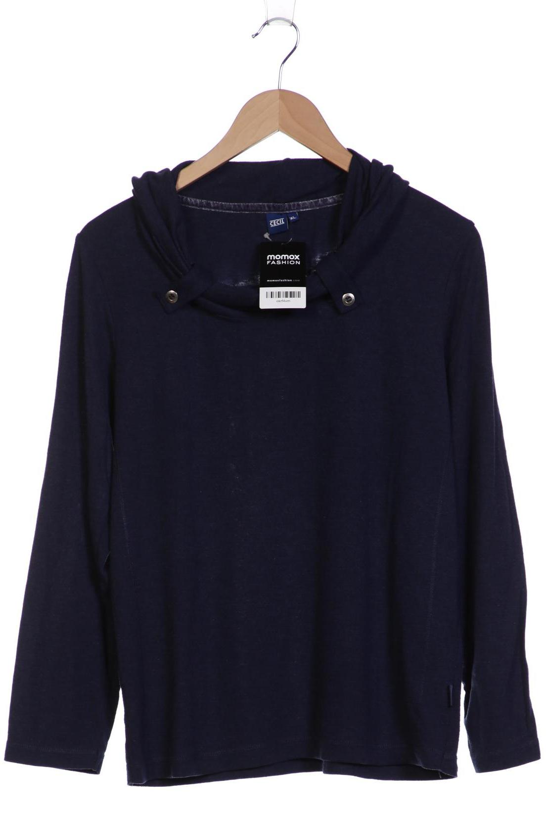 

Cecil Damen Langarmshirt, marineblau, Gr. 44