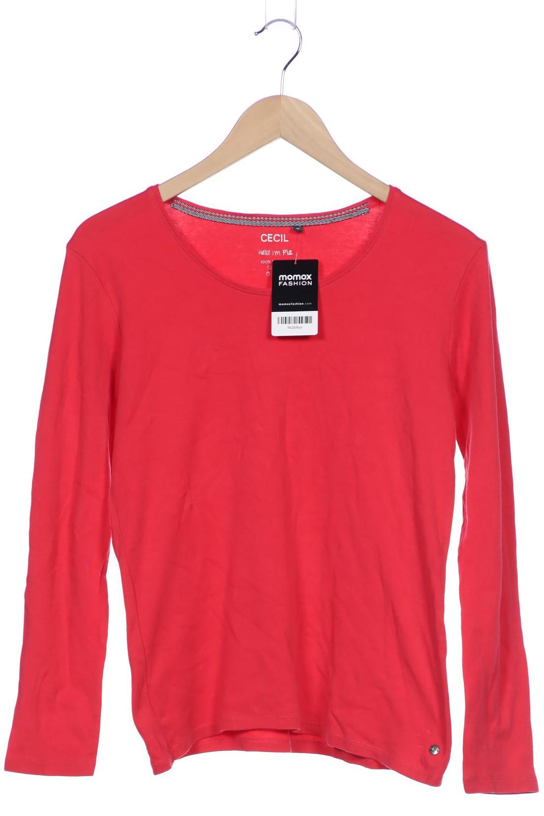 

Cecil Damen Langarmshirt, pink, Gr. 38