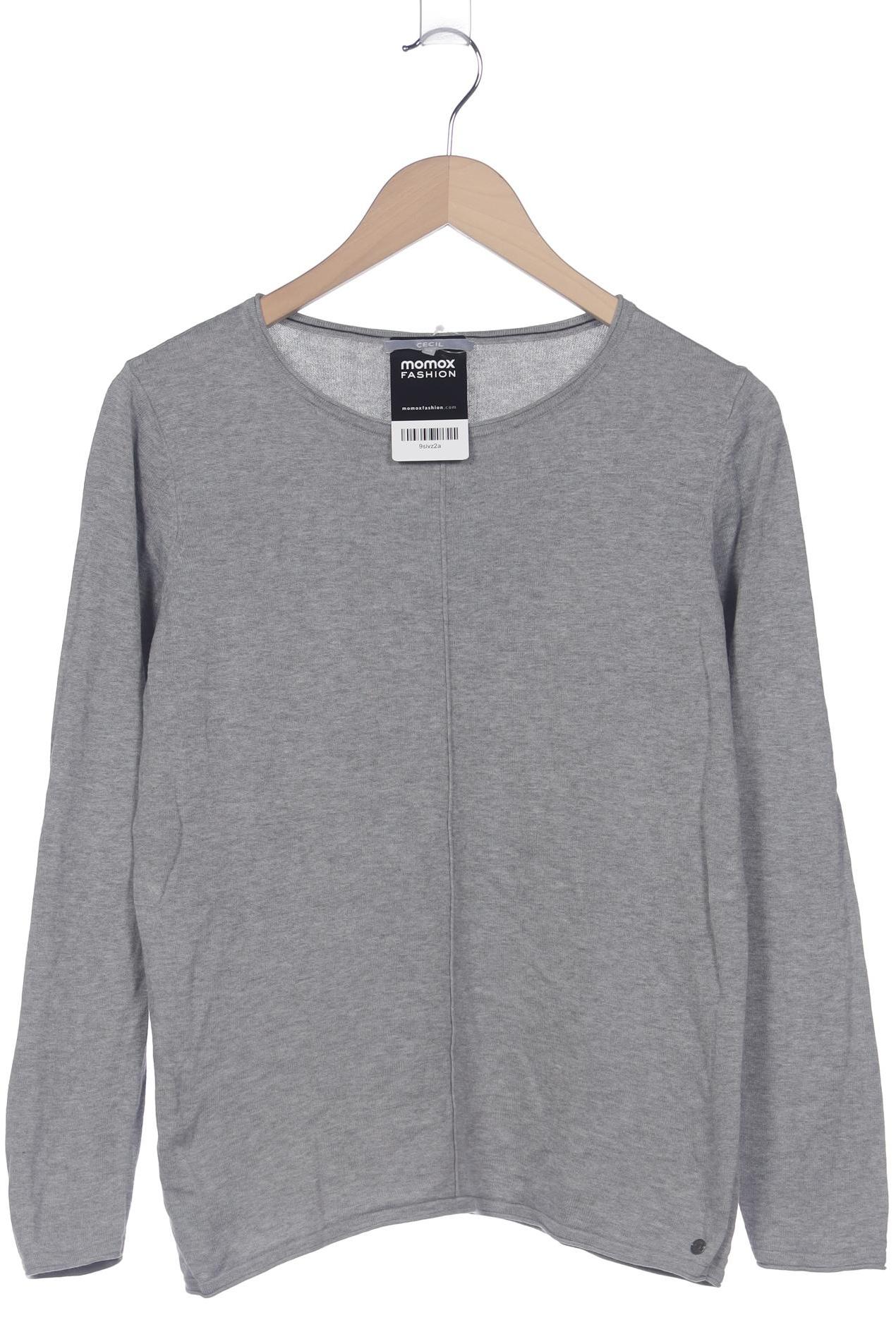 

Cecil Damen Langarmshirt, grau, Gr. 38