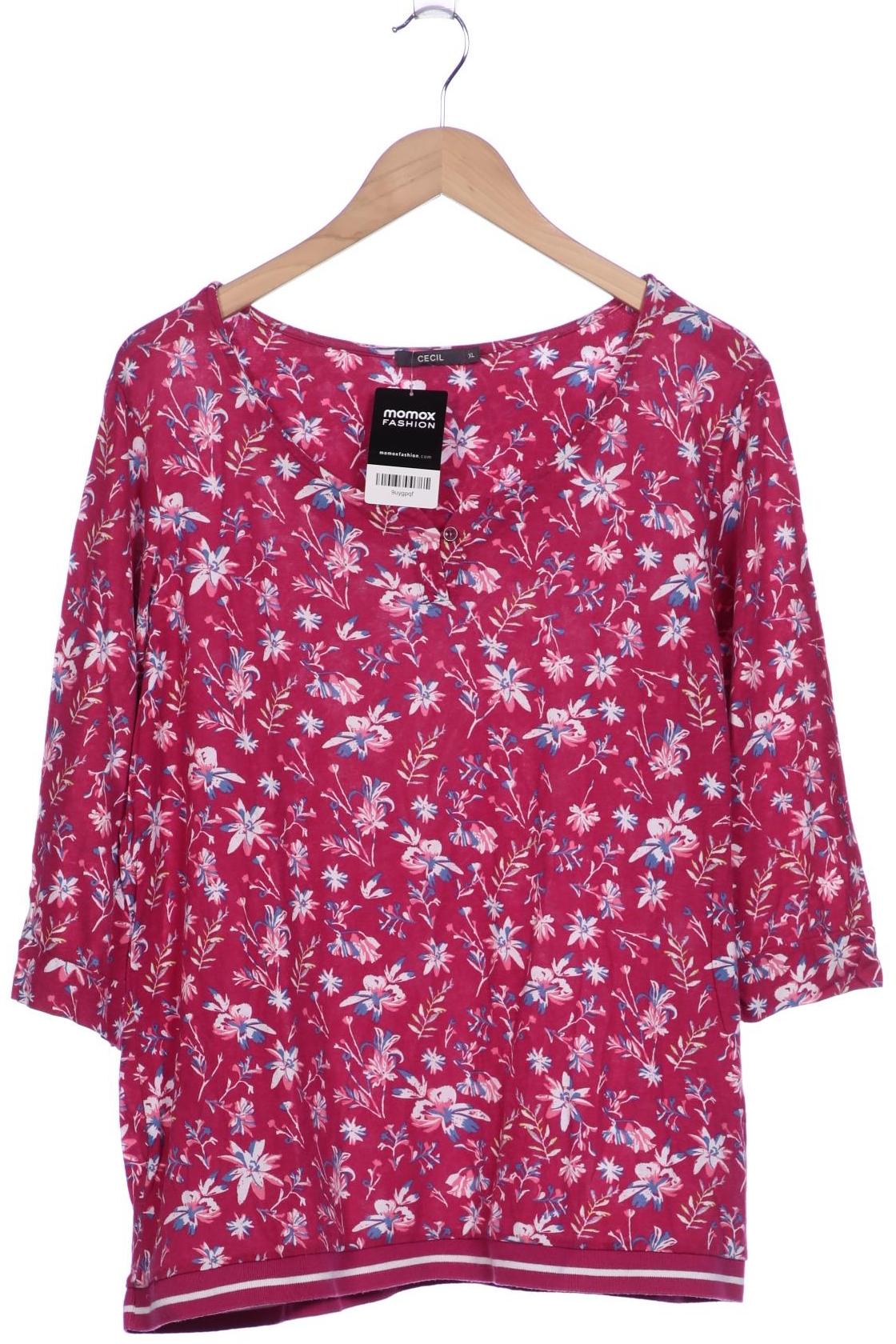 

Cecil Damen Langarmshirt, pink, Gr. 44