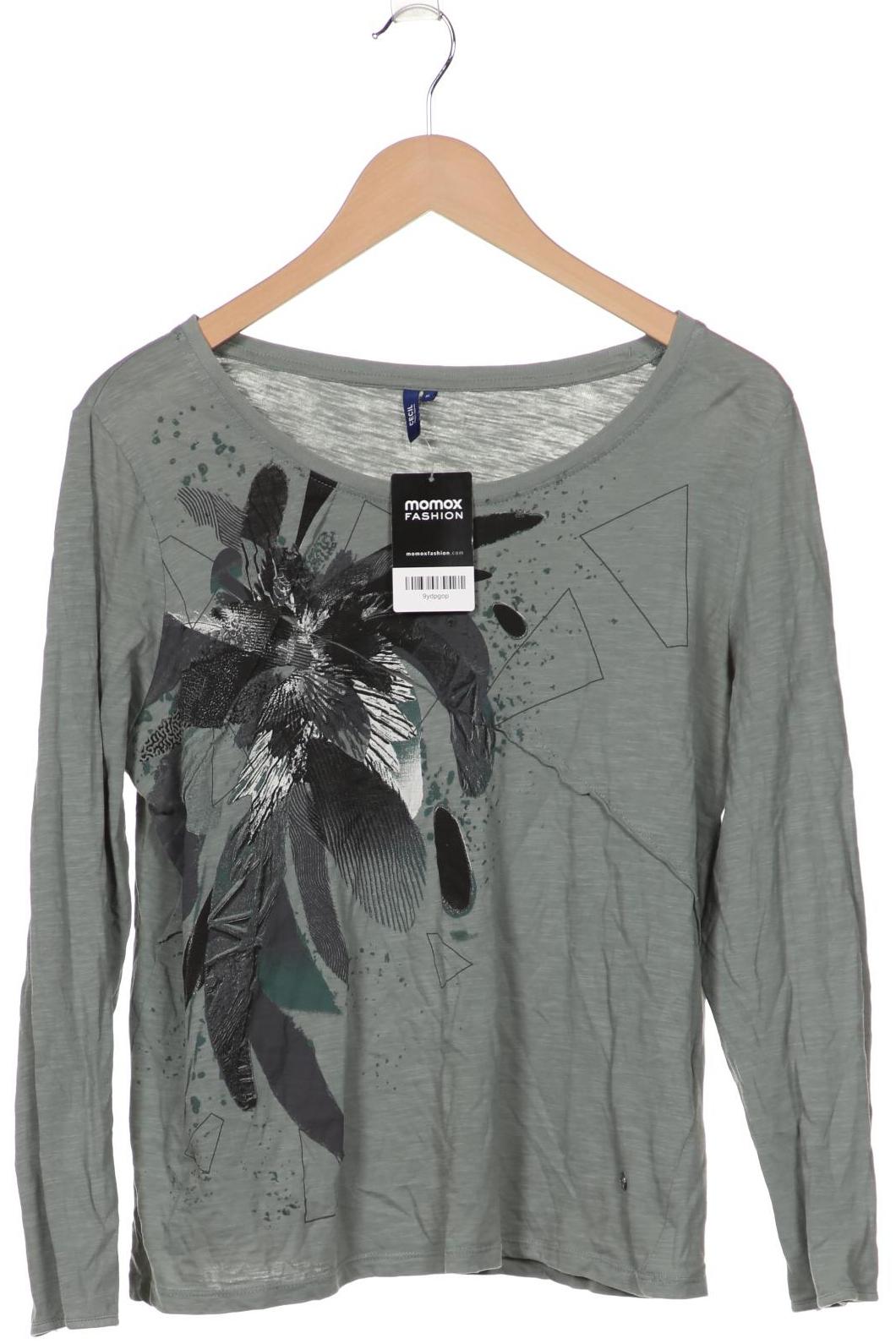 

CECIL Damen Langarmshirt, grün