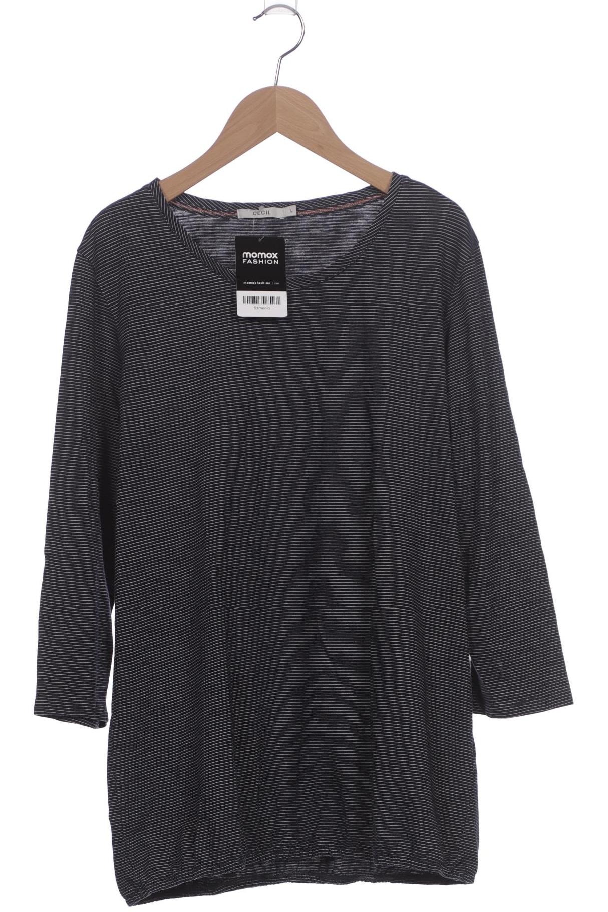 

Cecil Damen Langarmshirt, marineblau, Gr. 42