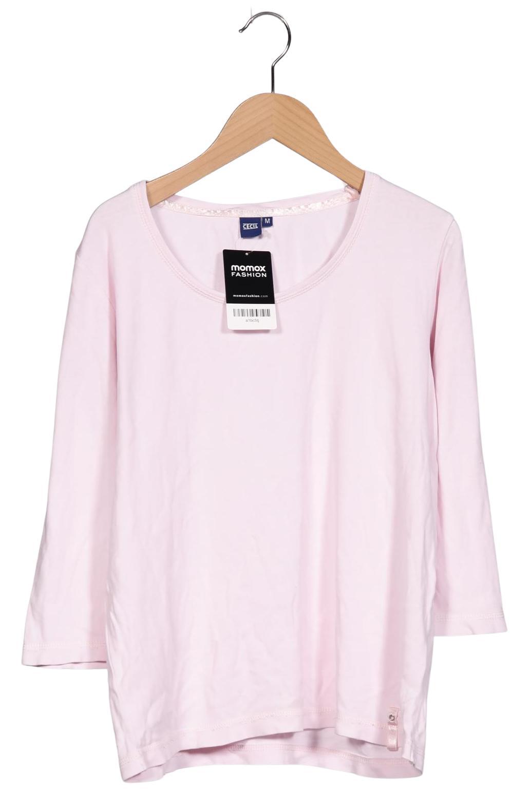 

Cecil Damen Langarmshirt, pink, Gr. 38