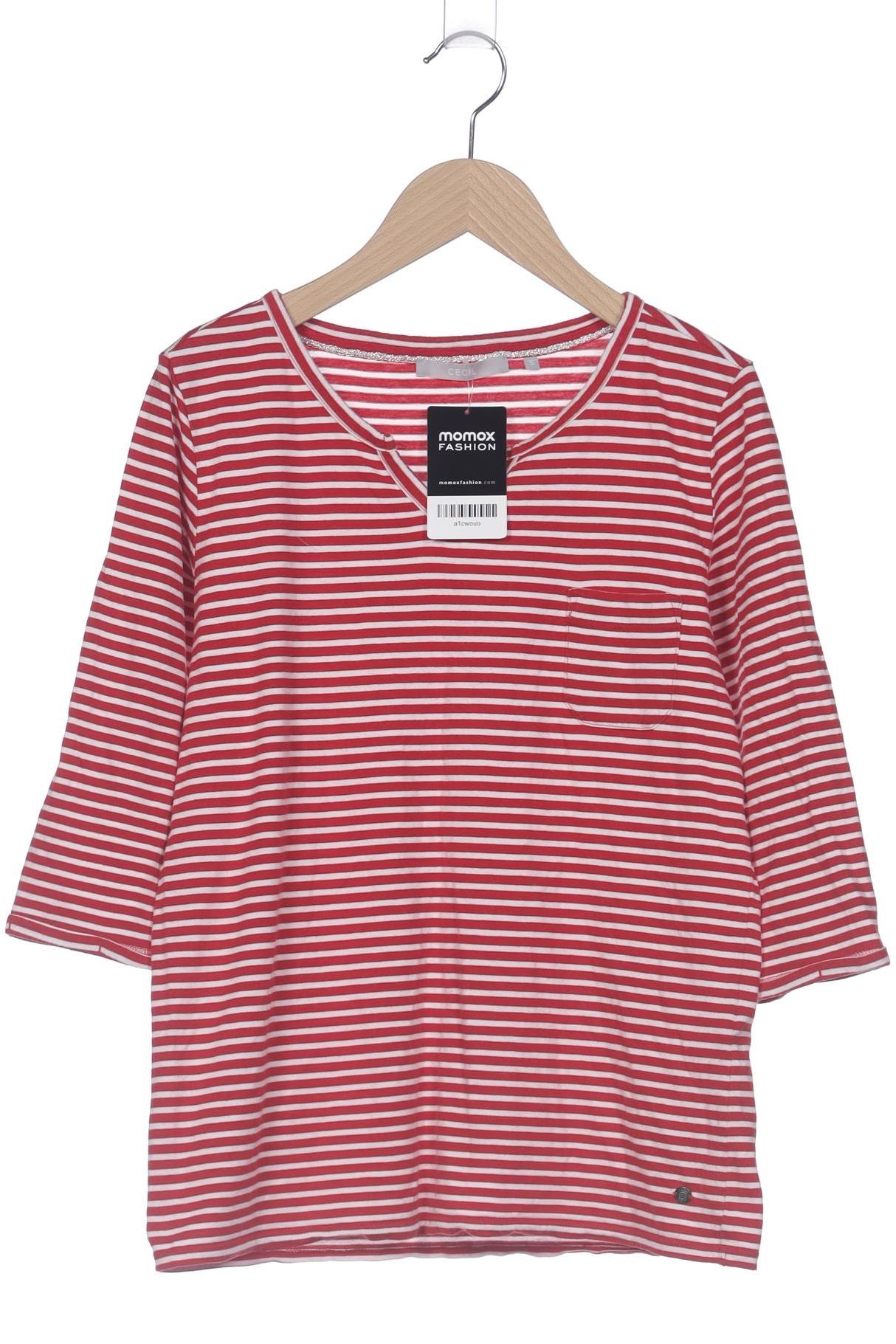 

Cecil Damen Langarmshirt, rot, Gr. 36