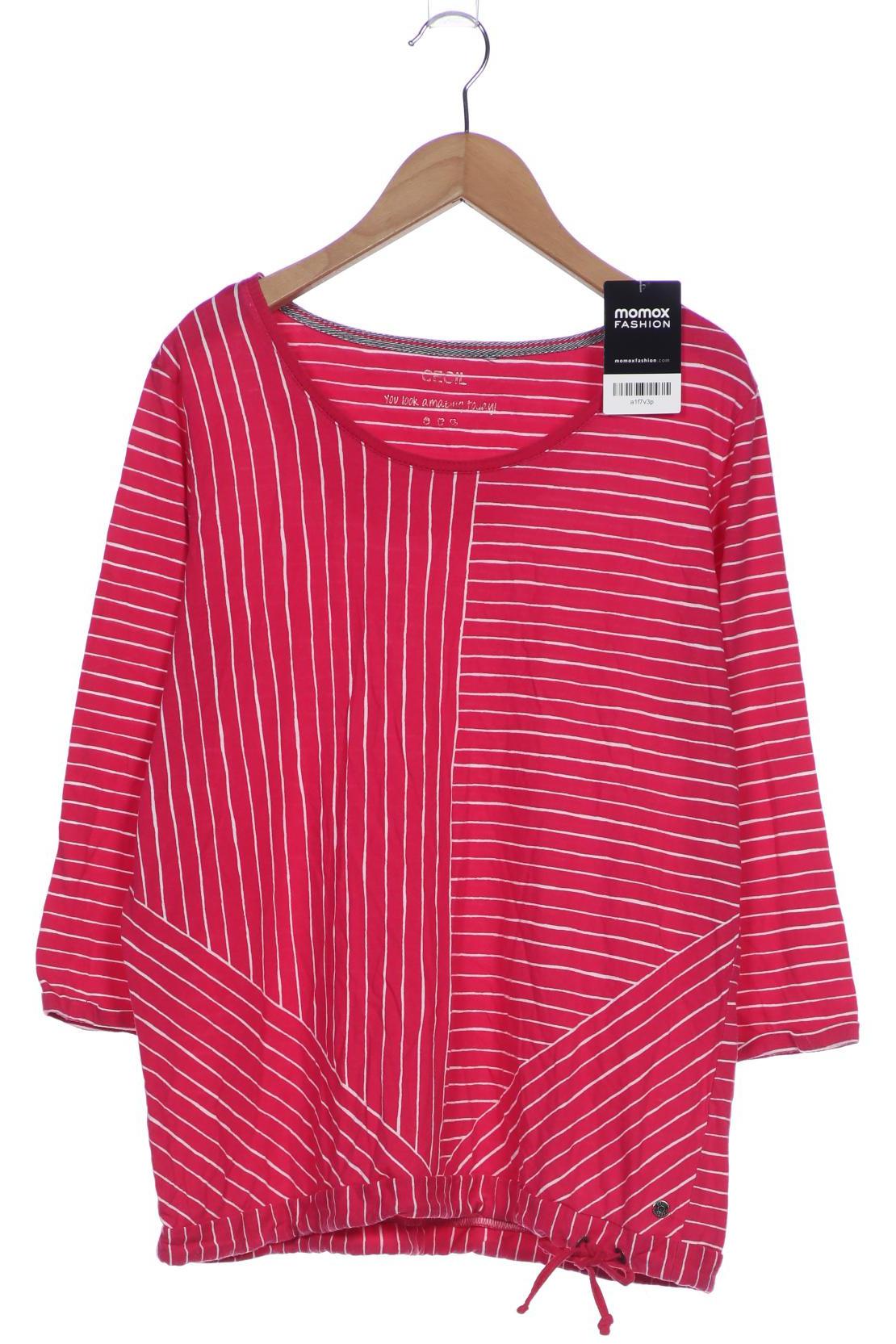 

Cecil Damen Langarmshirt, pink, Gr. 42