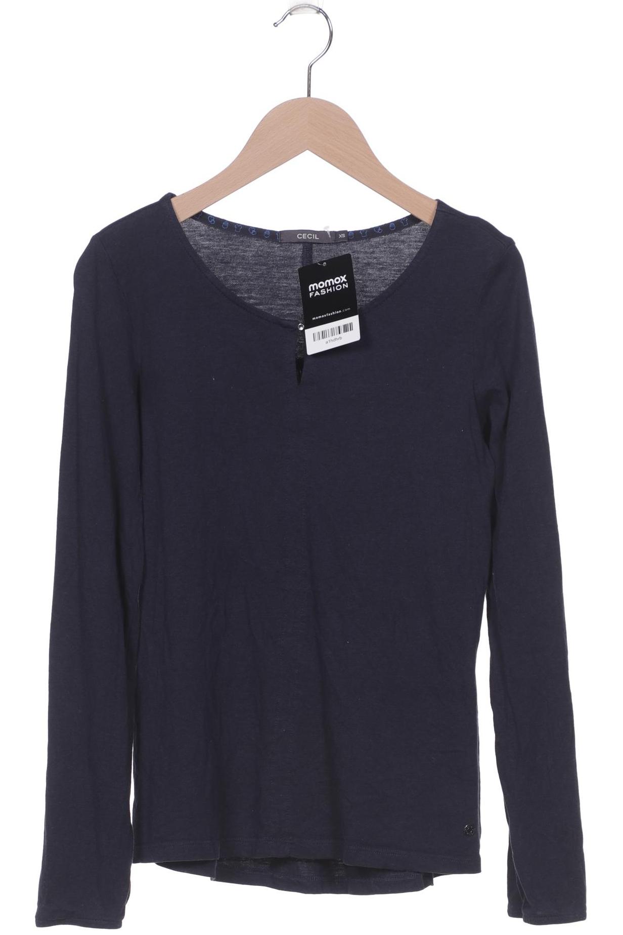 

CECIL Damen Langarmshirt, marineblau