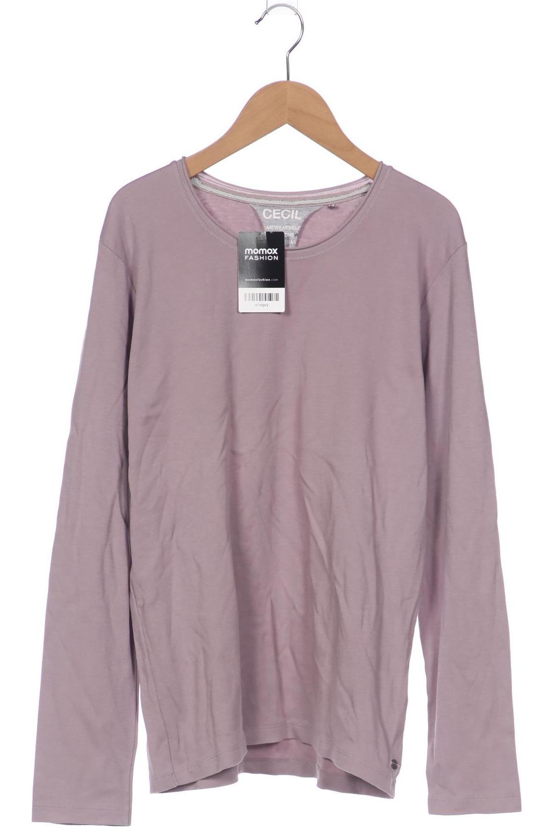 

Cecil Damen Langarmshirt, flieder, Gr. 42