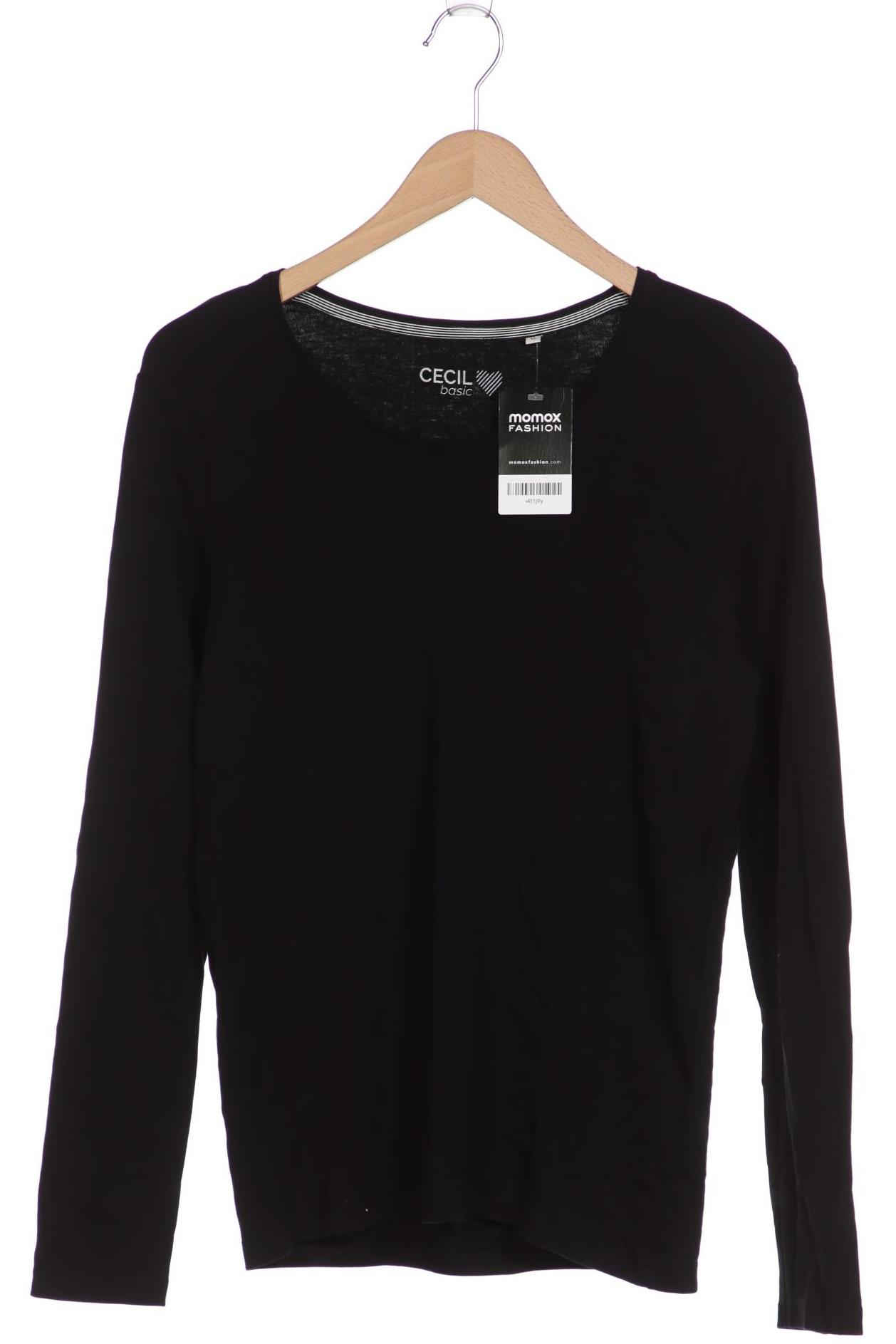 

Cecil Damen Langarmshirt, schwarz, Gr. 38
