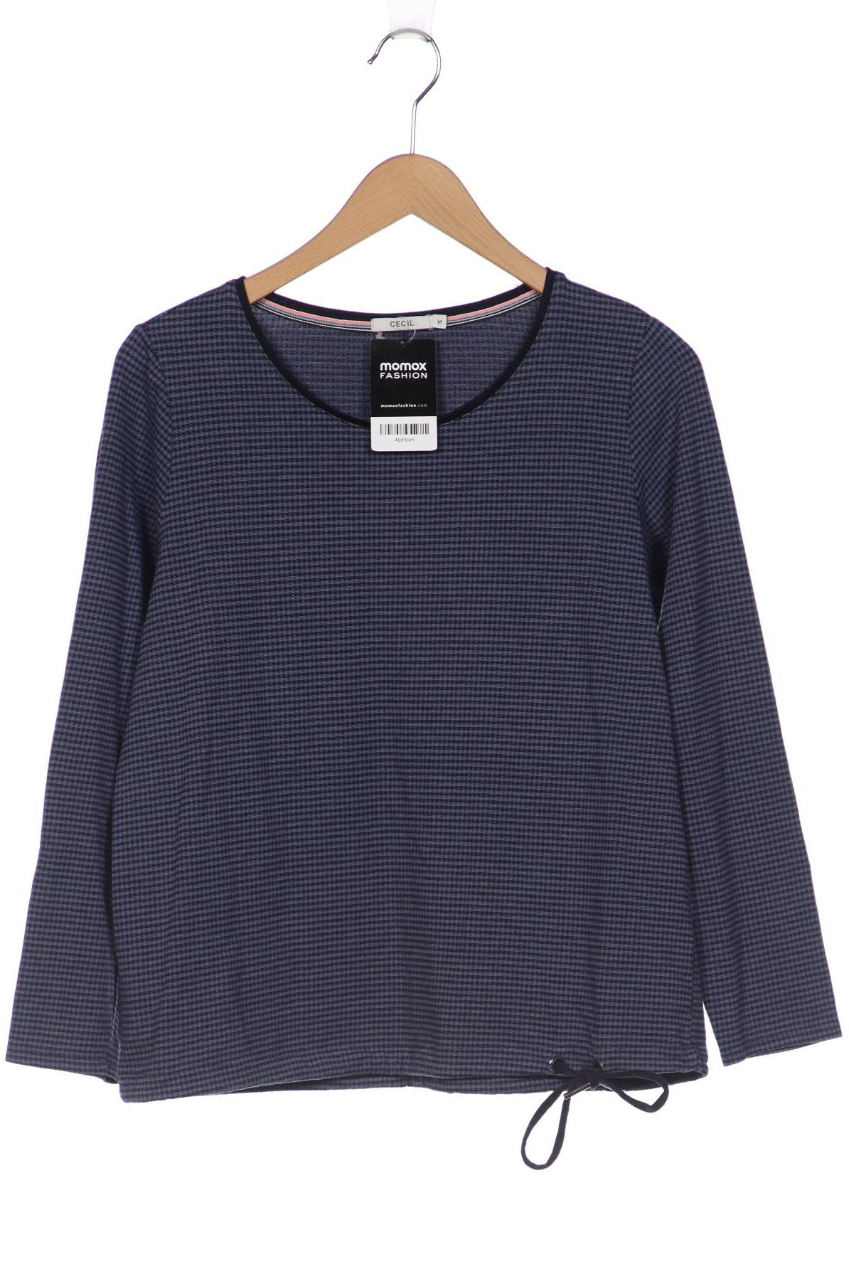 

Cecil Damen Langarmshirt, blau, Gr. 38