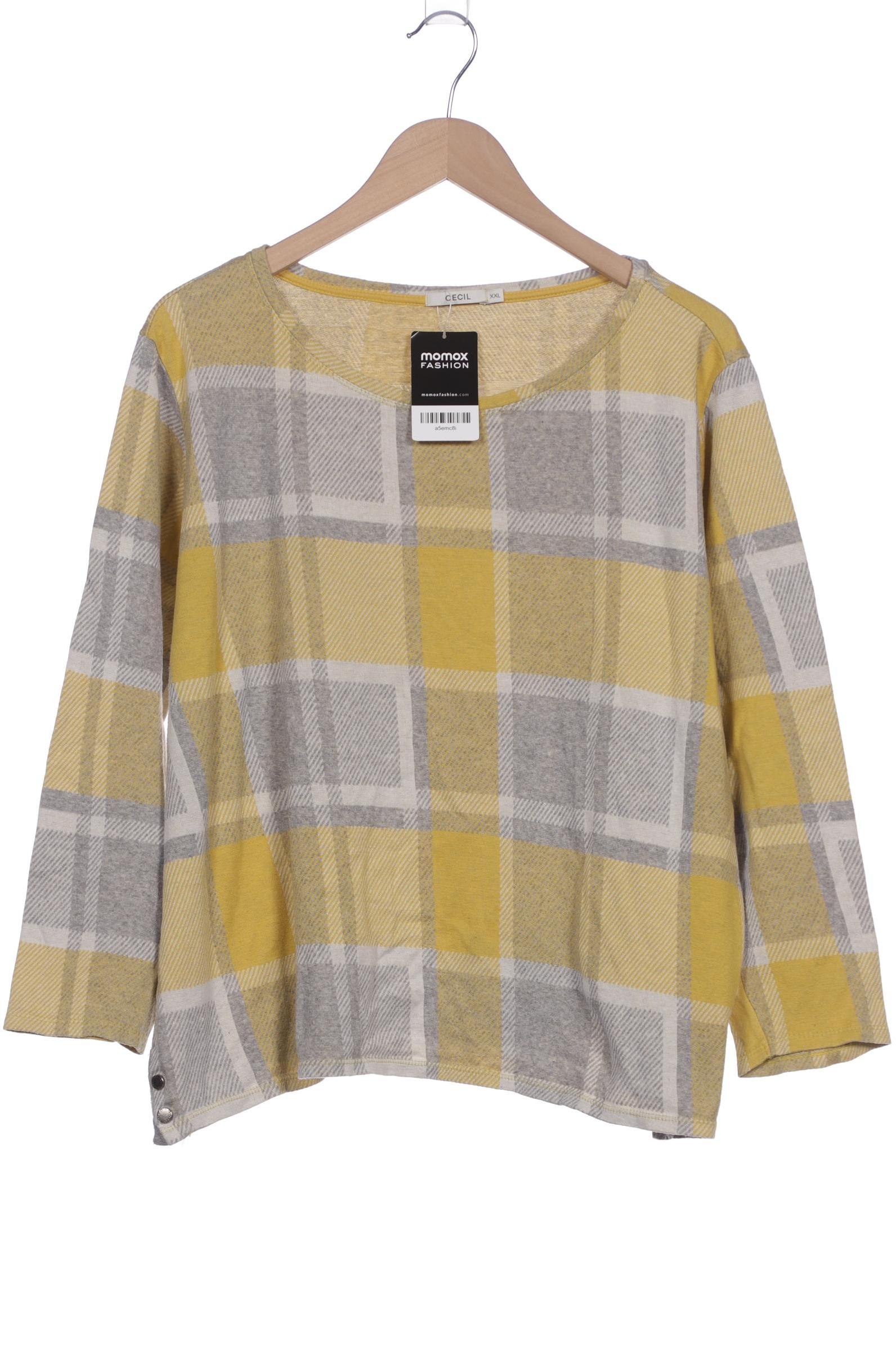 

Cecil Damen Langarmshirt, beige, Gr. 46