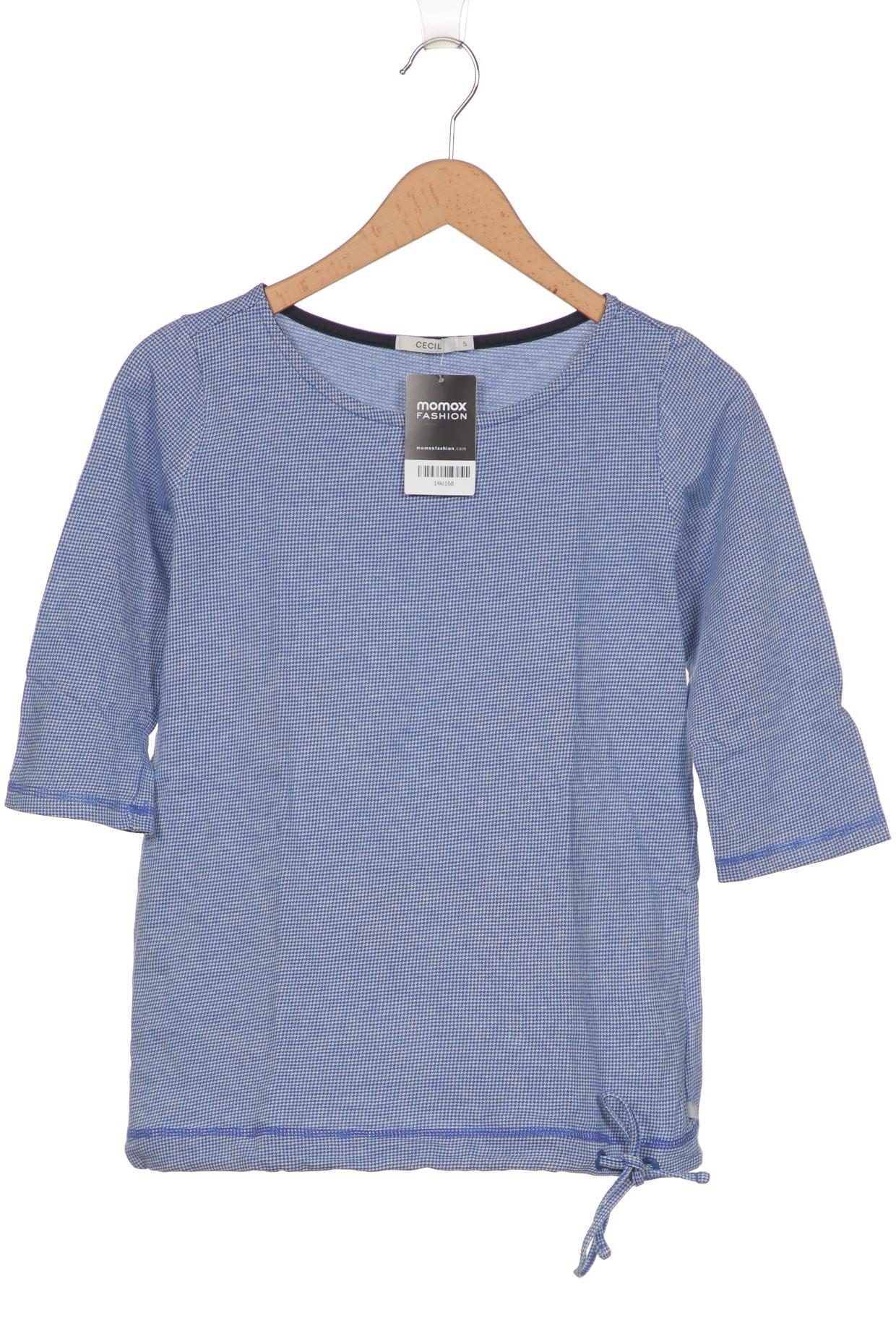 

CECIL Damen Langarmshirt, blau