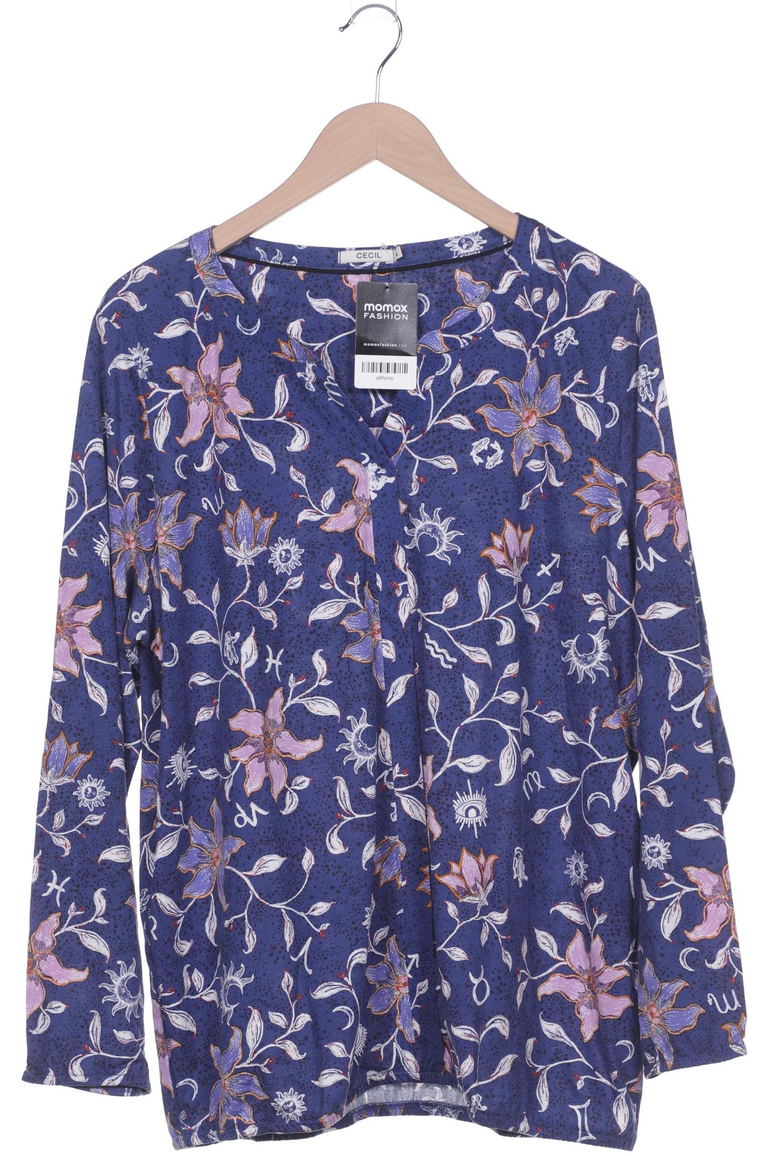 

CECIL Damen Langarmshirt, marineblau