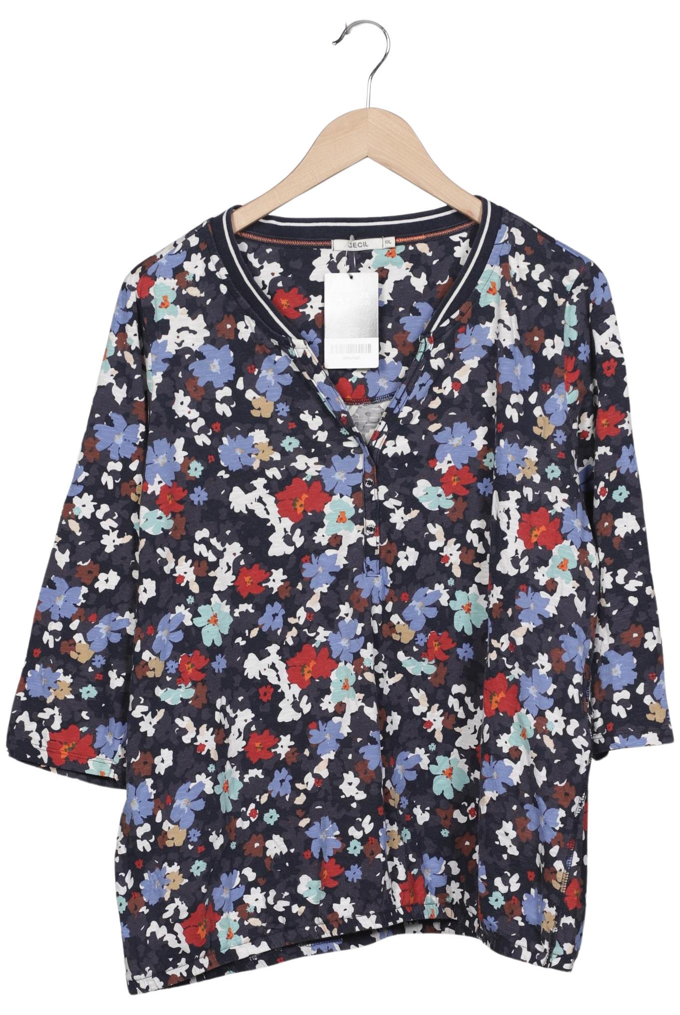 

Cecil Damen Langarmshirt, mehrfarbig, Gr. 46