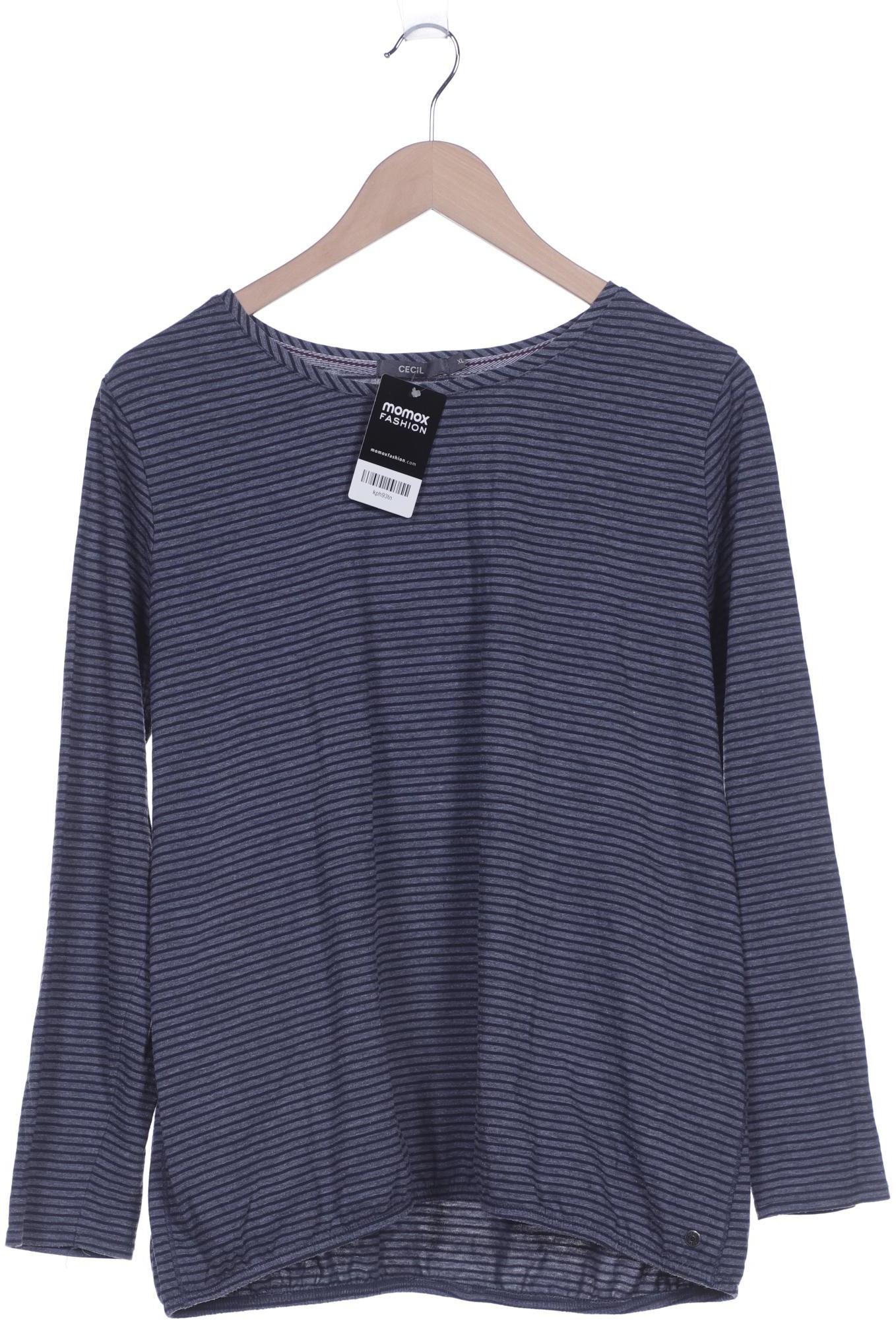

Cecil Damen Langarmshirt, marineblau, Gr. 44