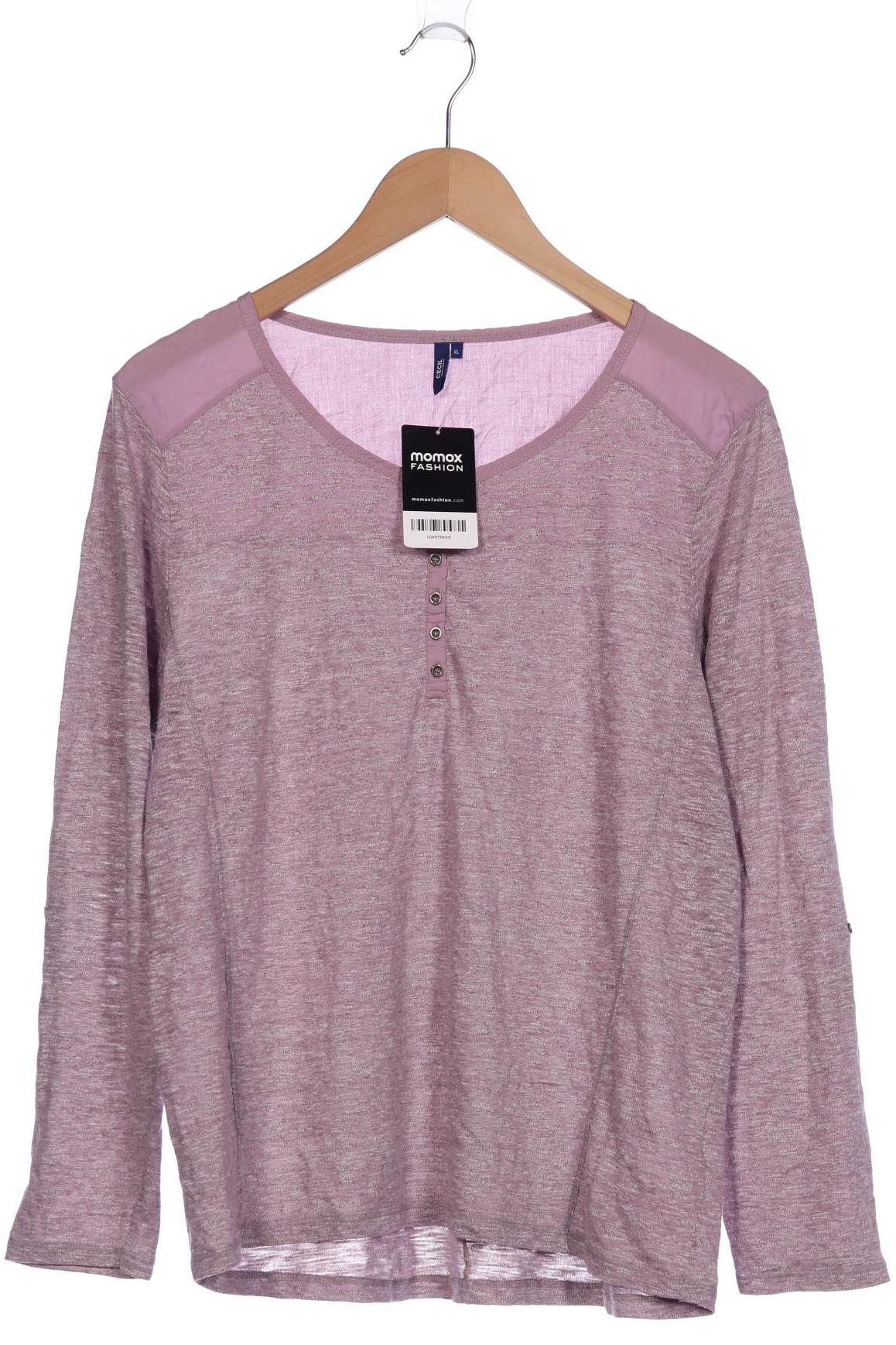 

CECIL Damen Langarmshirt, pink