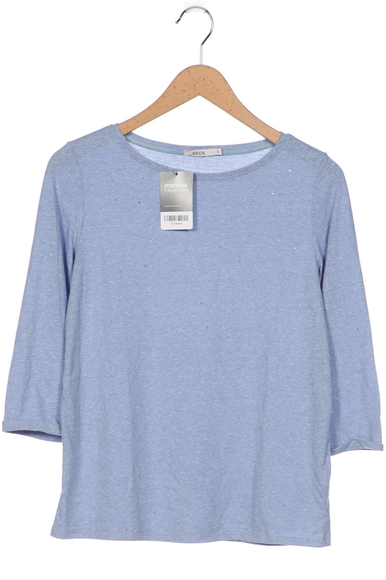 

CECIL Damen Langarmshirt, blau