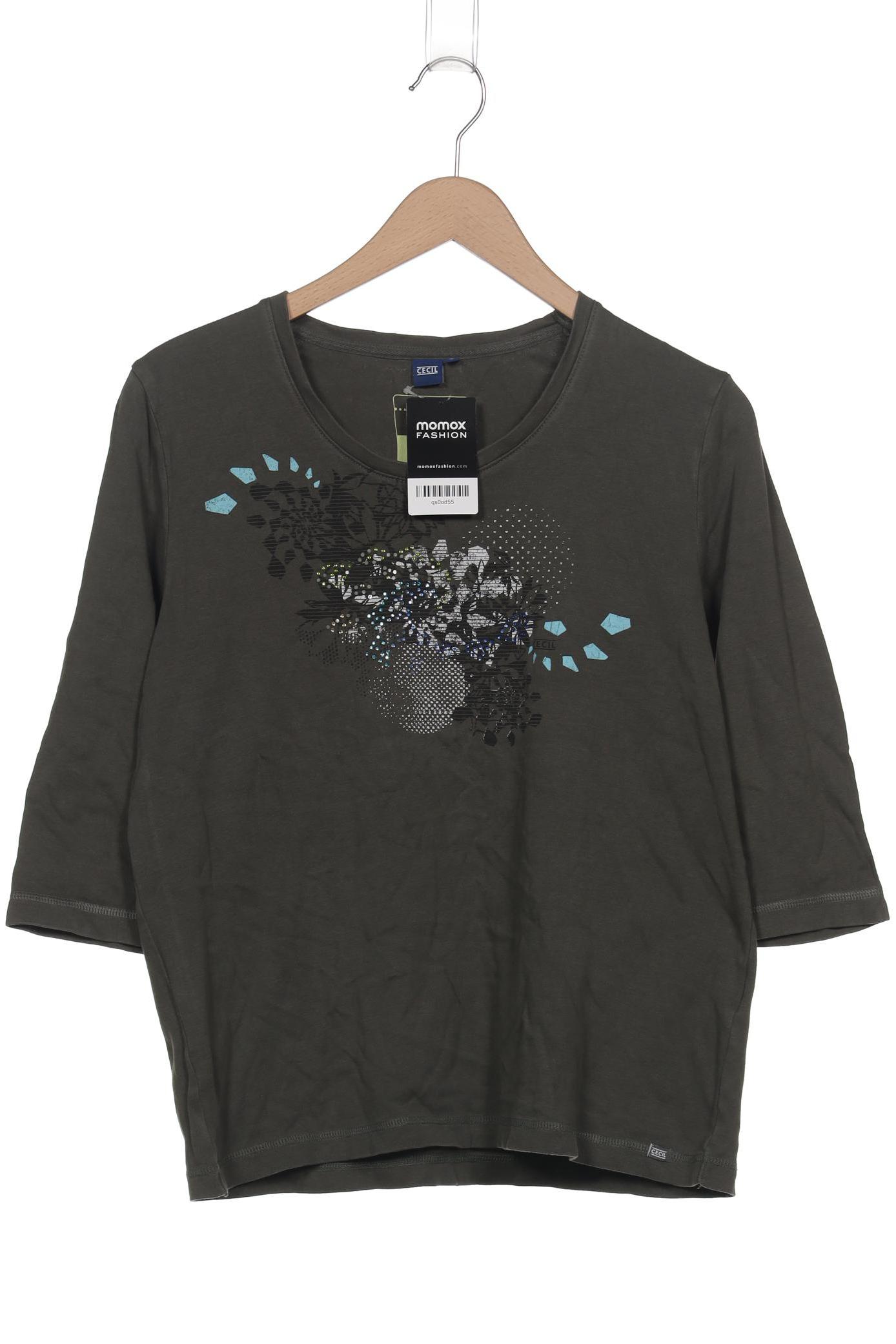 

Cecil Damen Langarmshirt, grün, Gr. 42