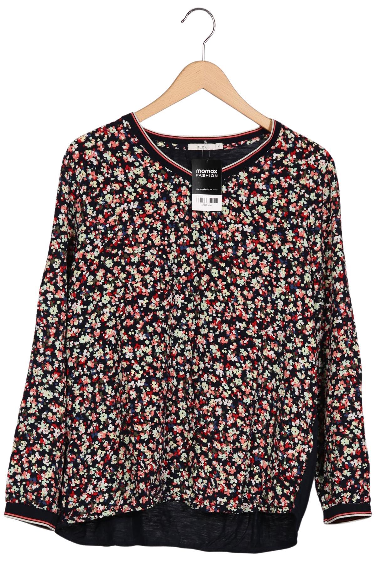 

Cecil Damen Langarmshirt, marineblau, Gr. 44