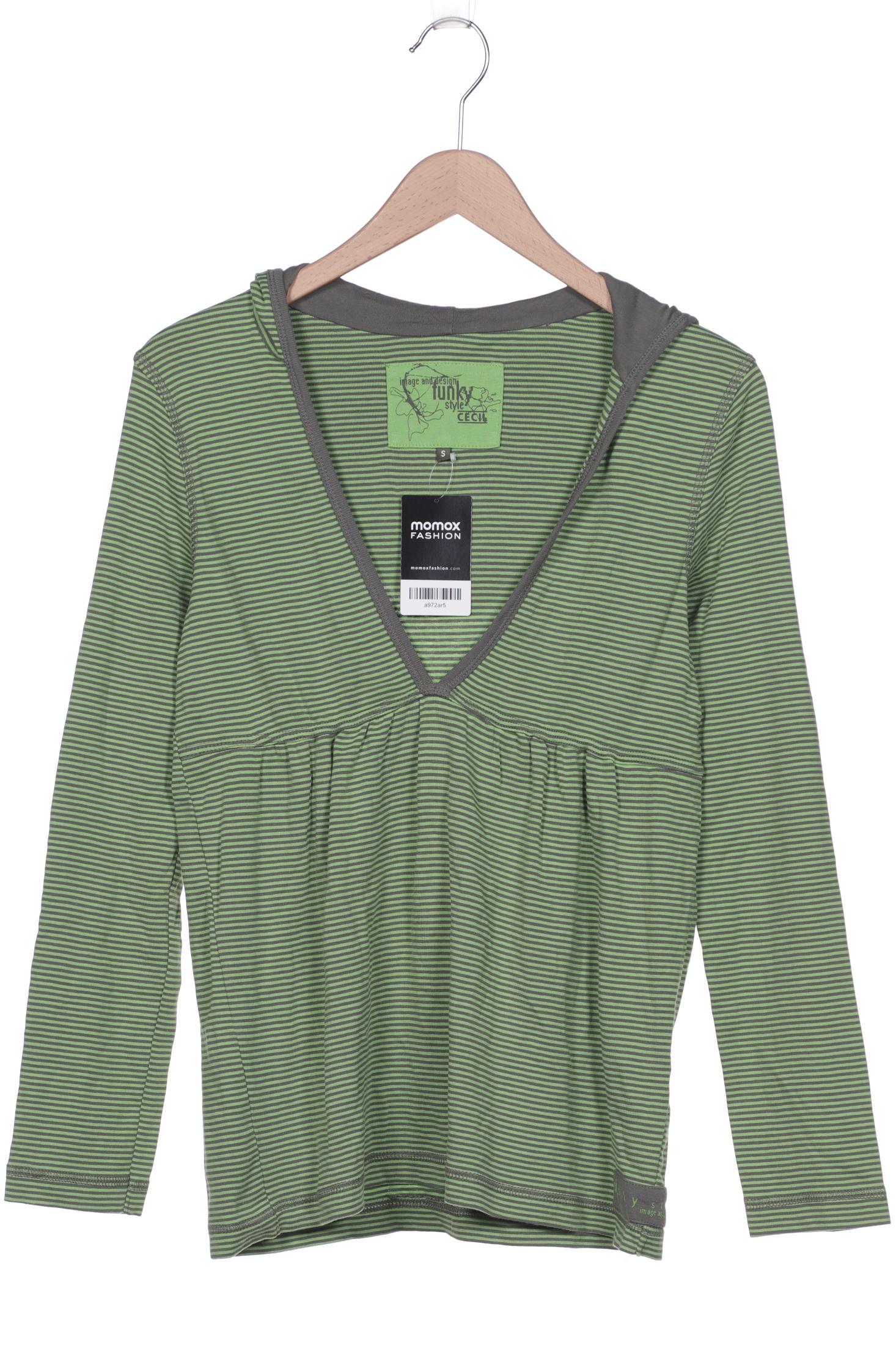 

CECIL Damen Langarmshirt, grün